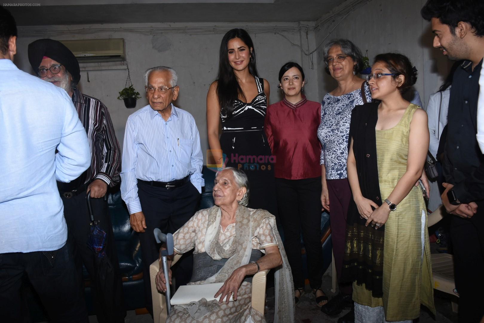 Katrina Kaif meet the families who had experienced partition at Mehboob Studio in bandra on 13th June 2019