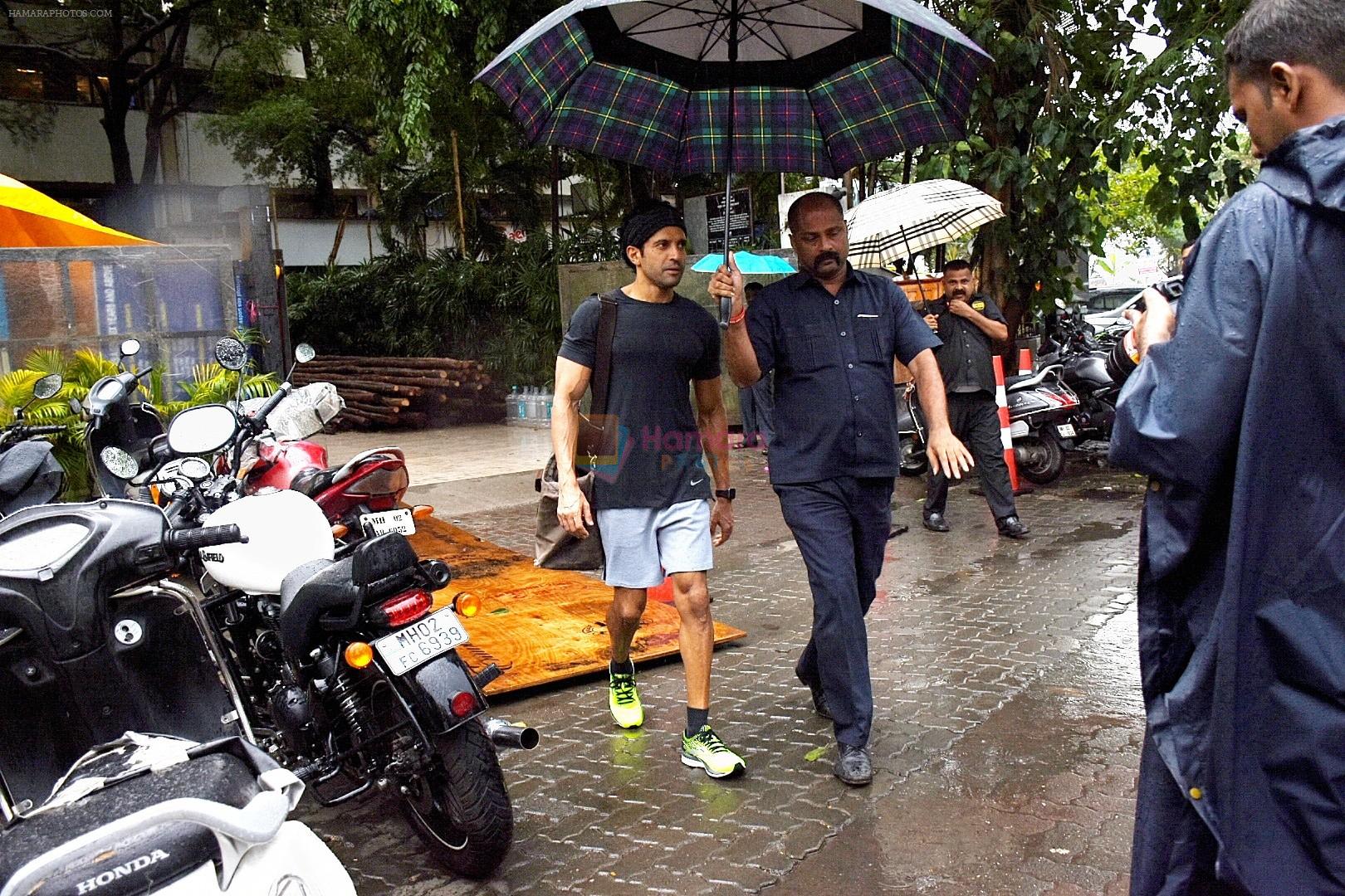 Farhan Akhtar spotted at Otters club in bandra on 15th June 2019