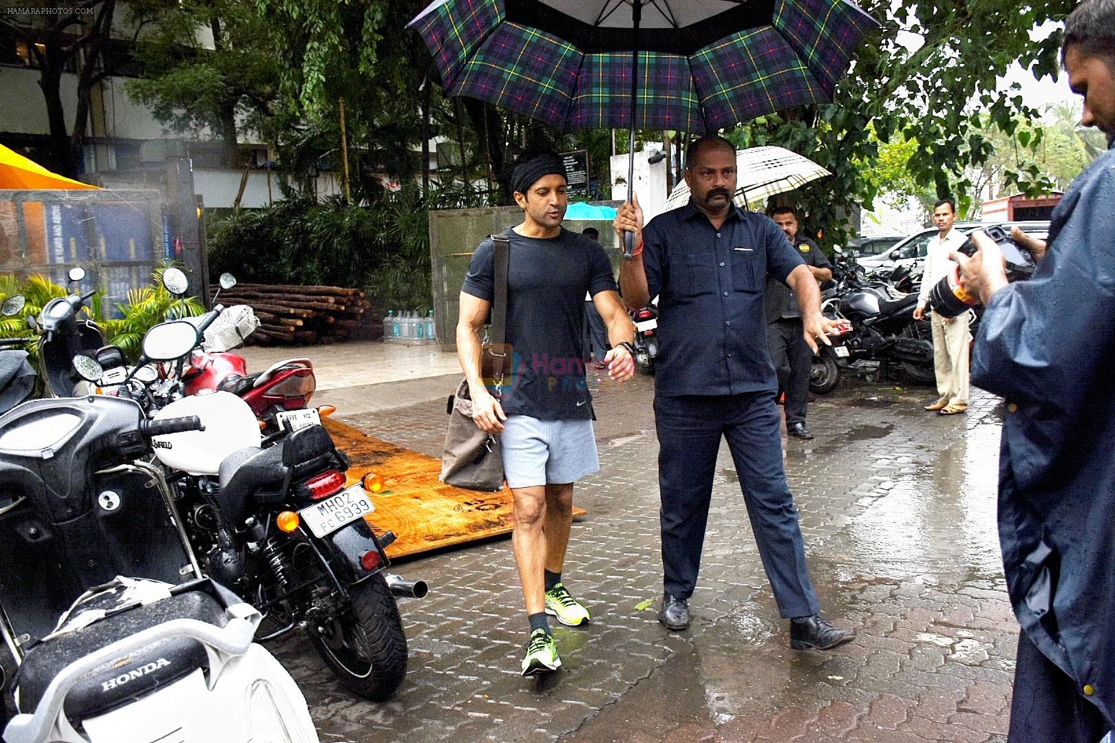 Farhan Akhtar spotted at Otters club in bandra on 15th June 2019