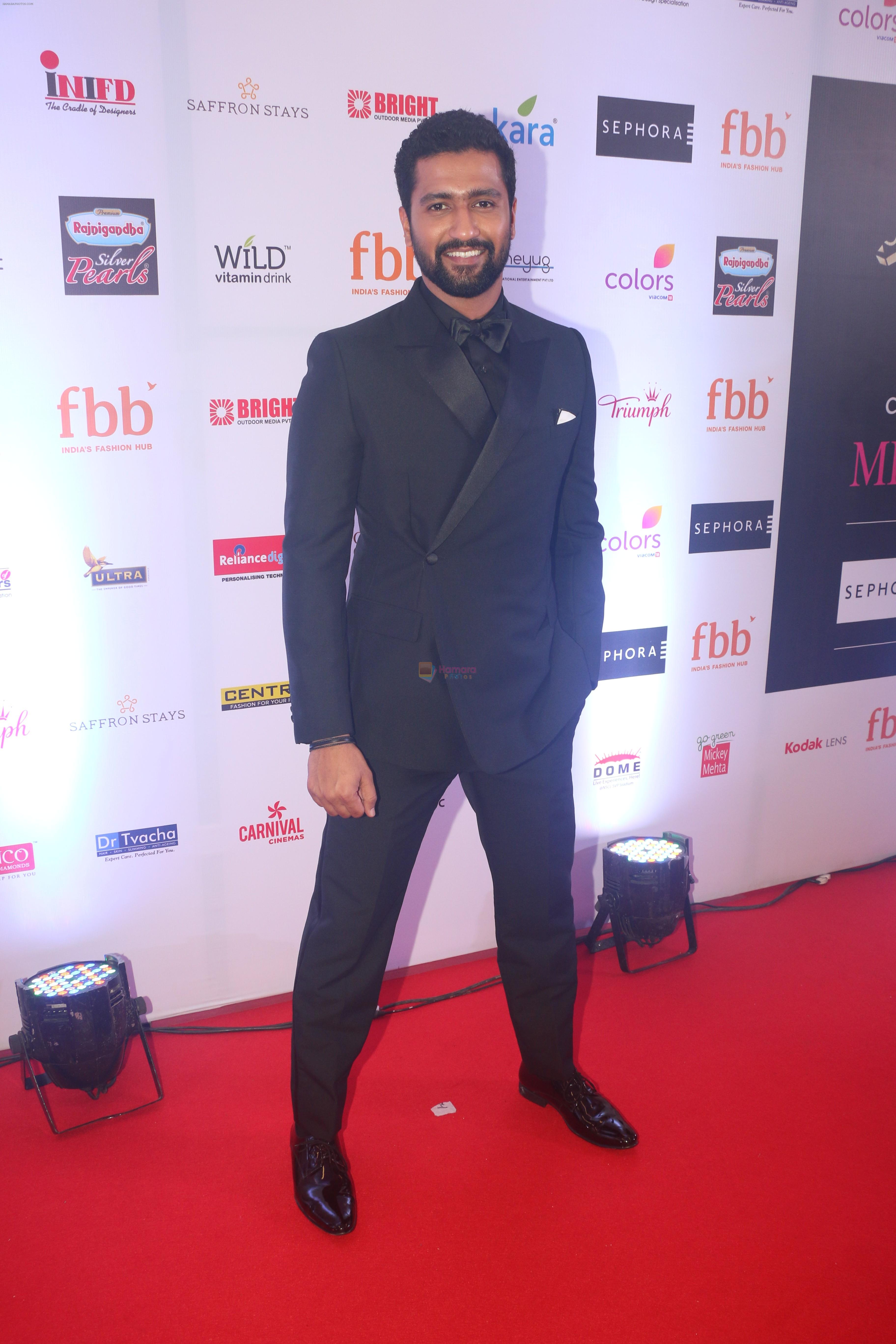 Vicky Kaushal at the Grand Finale of Femina Miss India in NSCI worli on 15th June 2019
