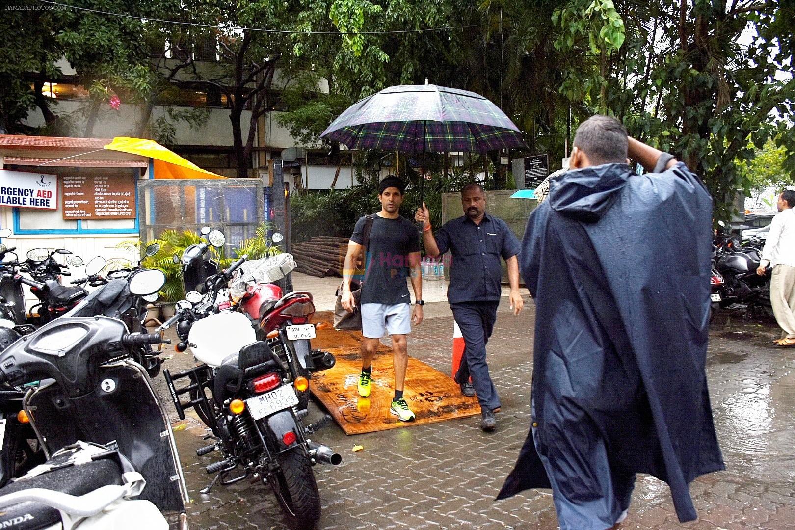 Farhan Akhtar spotted at Otters club in bandra on 15th June 2019