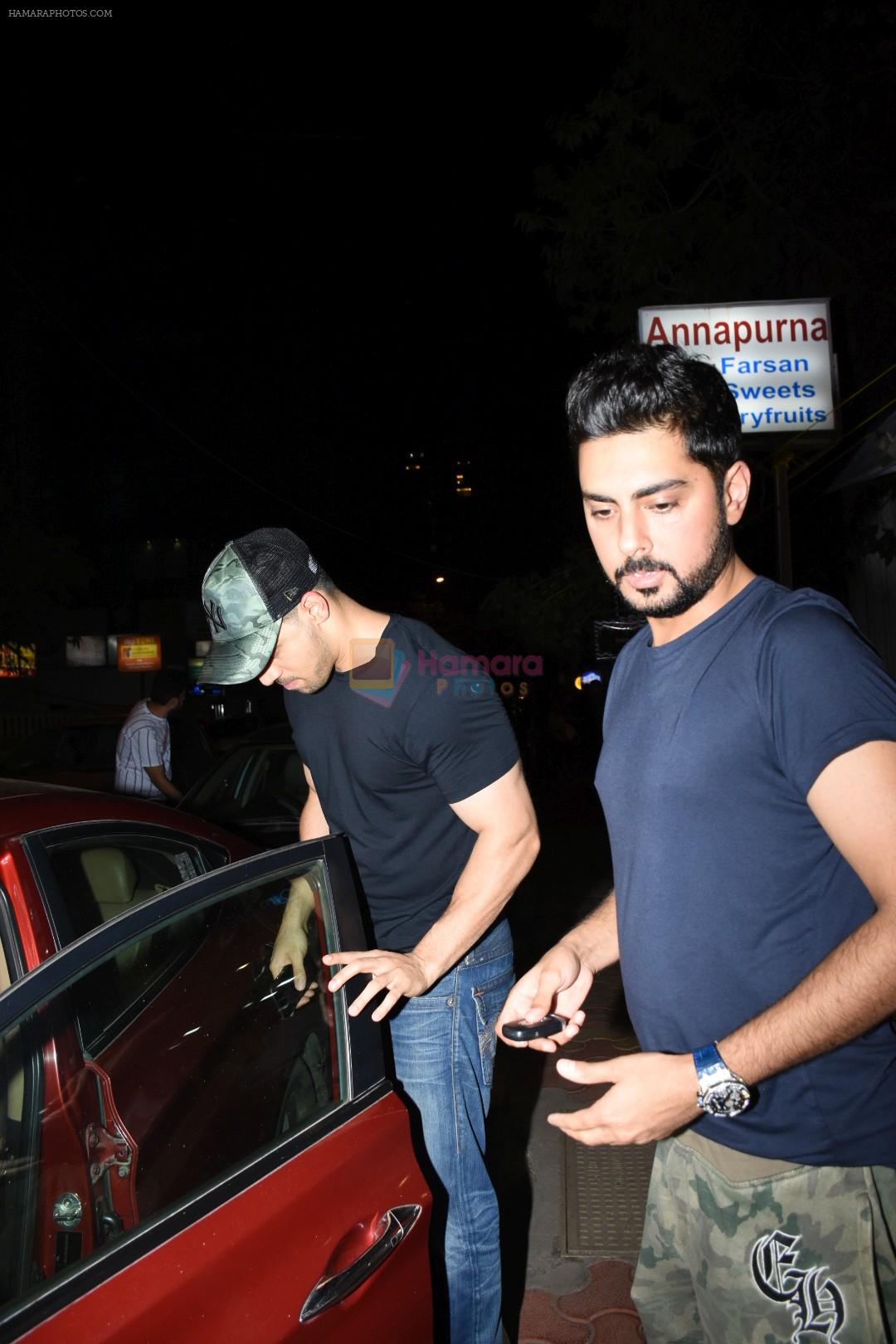Sooraj Pancholi with friends spotted at bandra on 17th June 2019