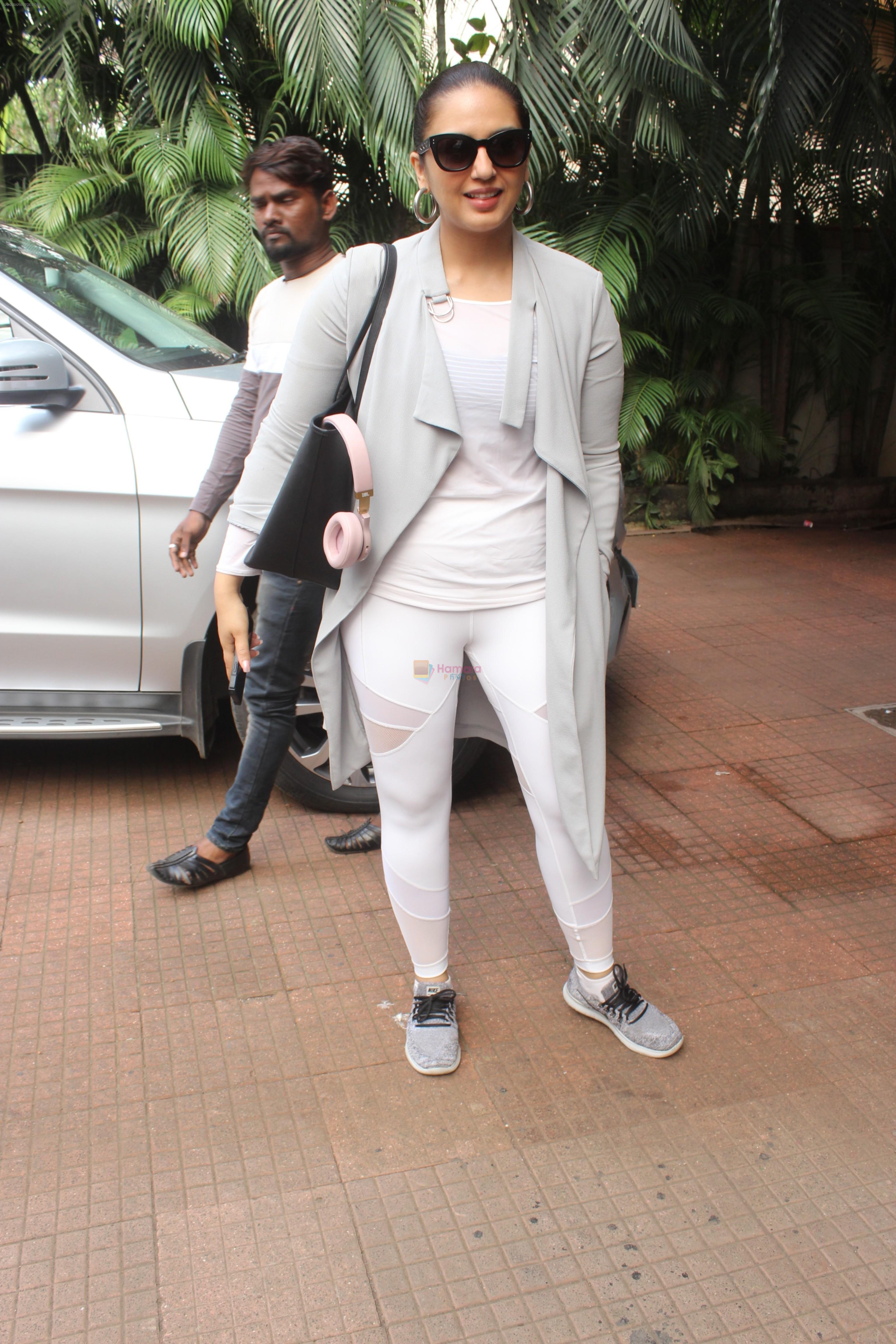 Huma Qureshi spotted at Andheri on 19th June 2019
