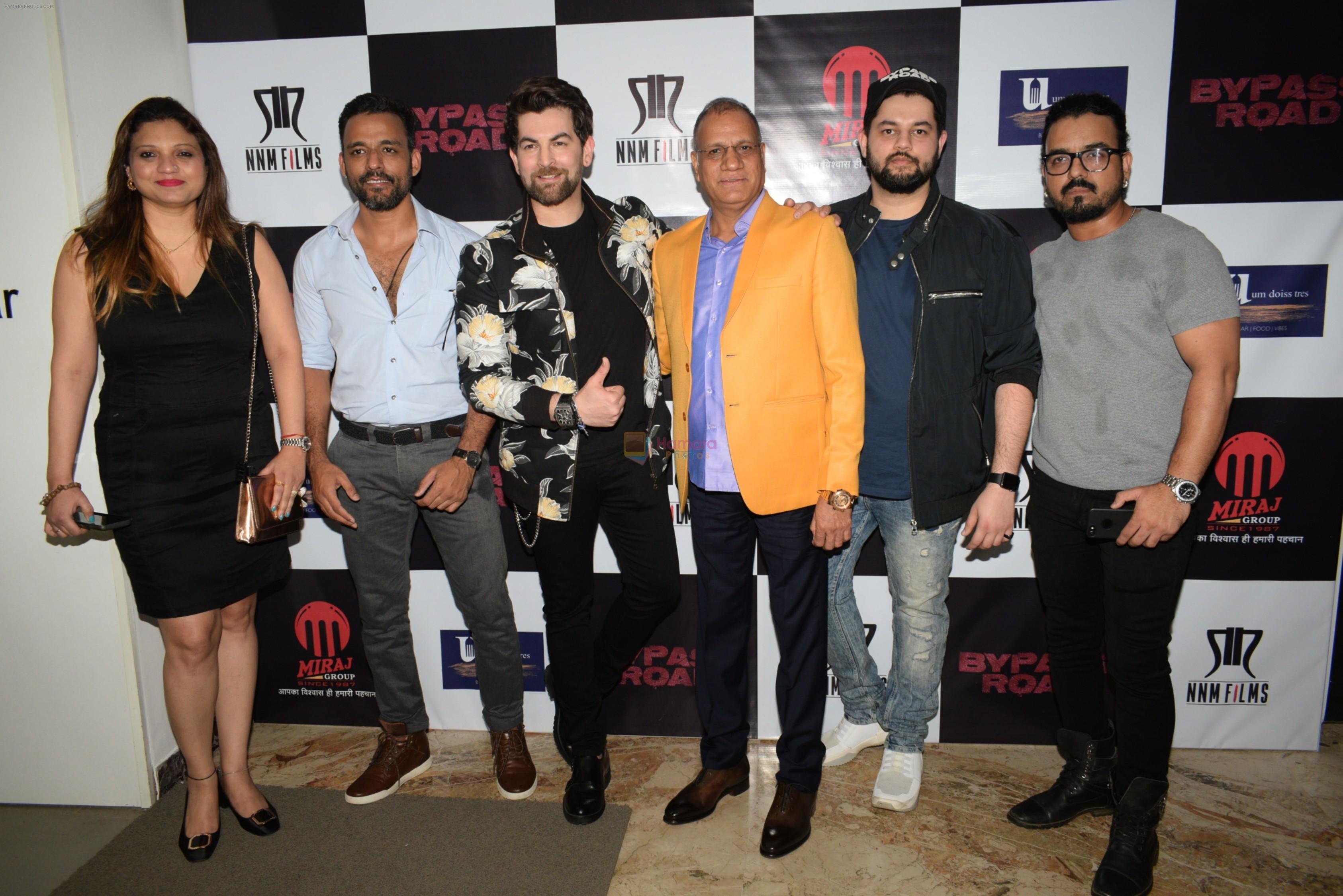 Neil Nitin Mukesh, Naman Nitin Mukesh at the Wrapup party of film Bypass Road in andheri on 20th June 2019