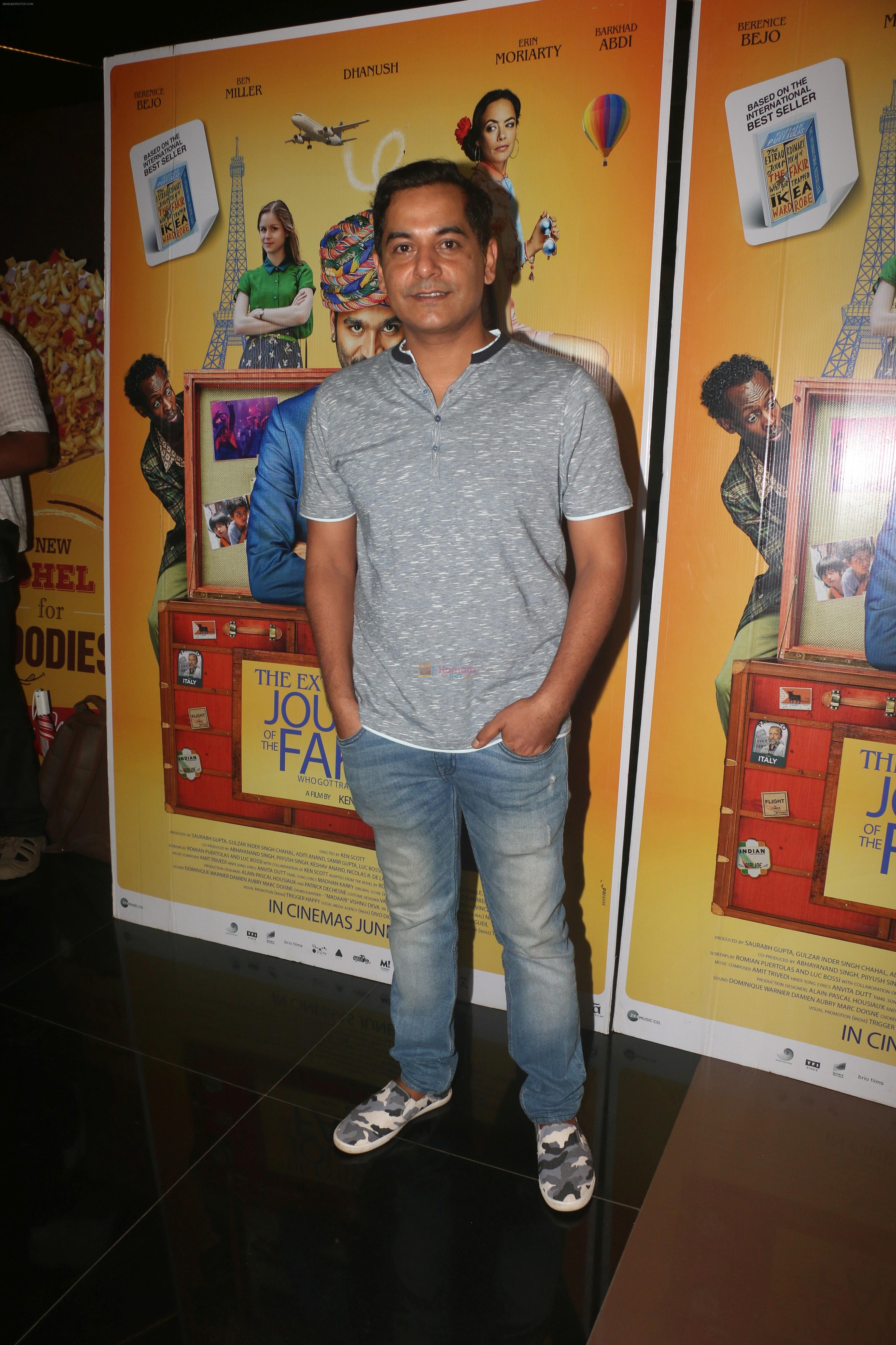 Gaurav Gera at the  Screening of the film The Extraordinary Journey of the fakir on 21st June 2019