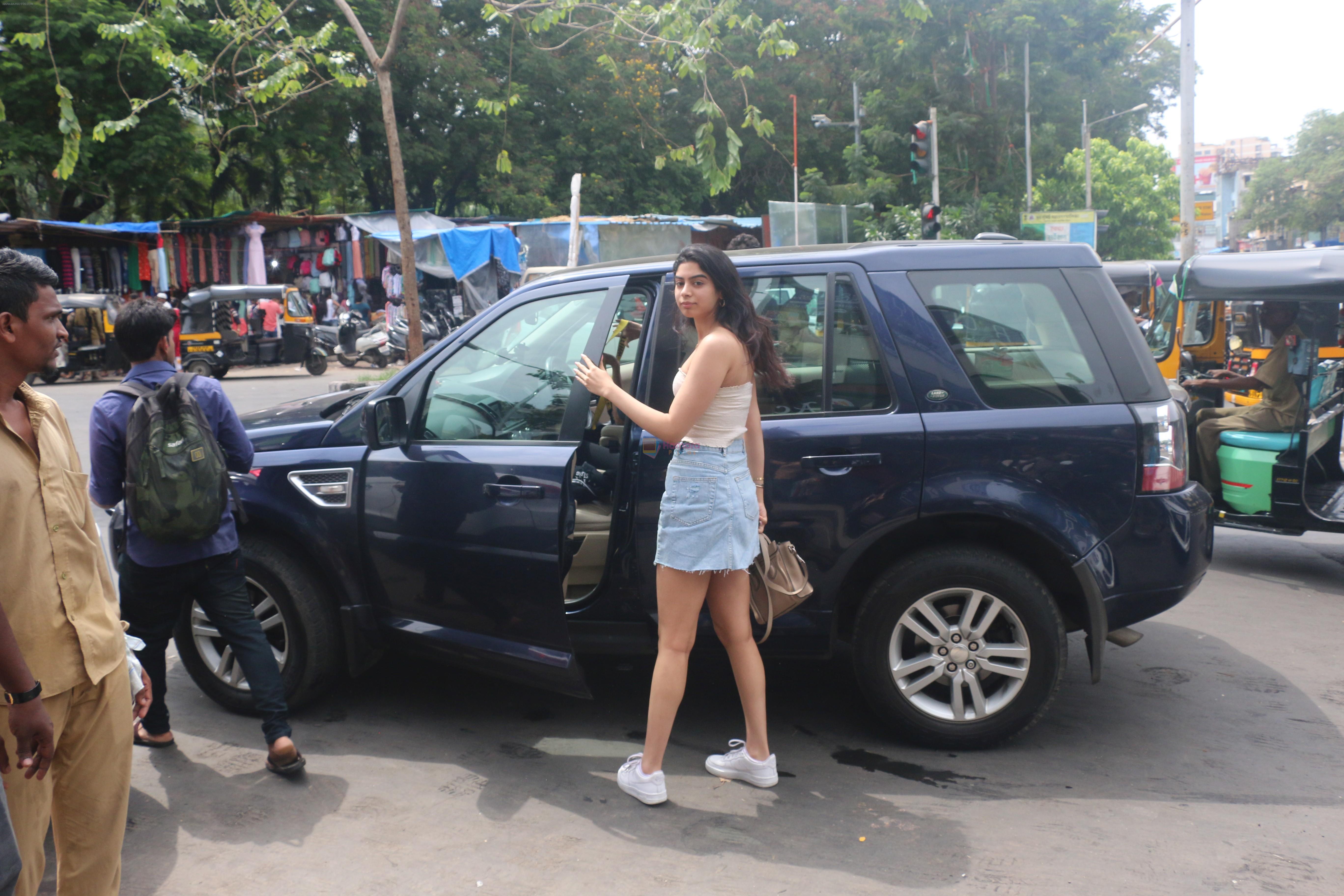 Khushi Kapoor spotted at Bastian in bandra on 23rd June 2019