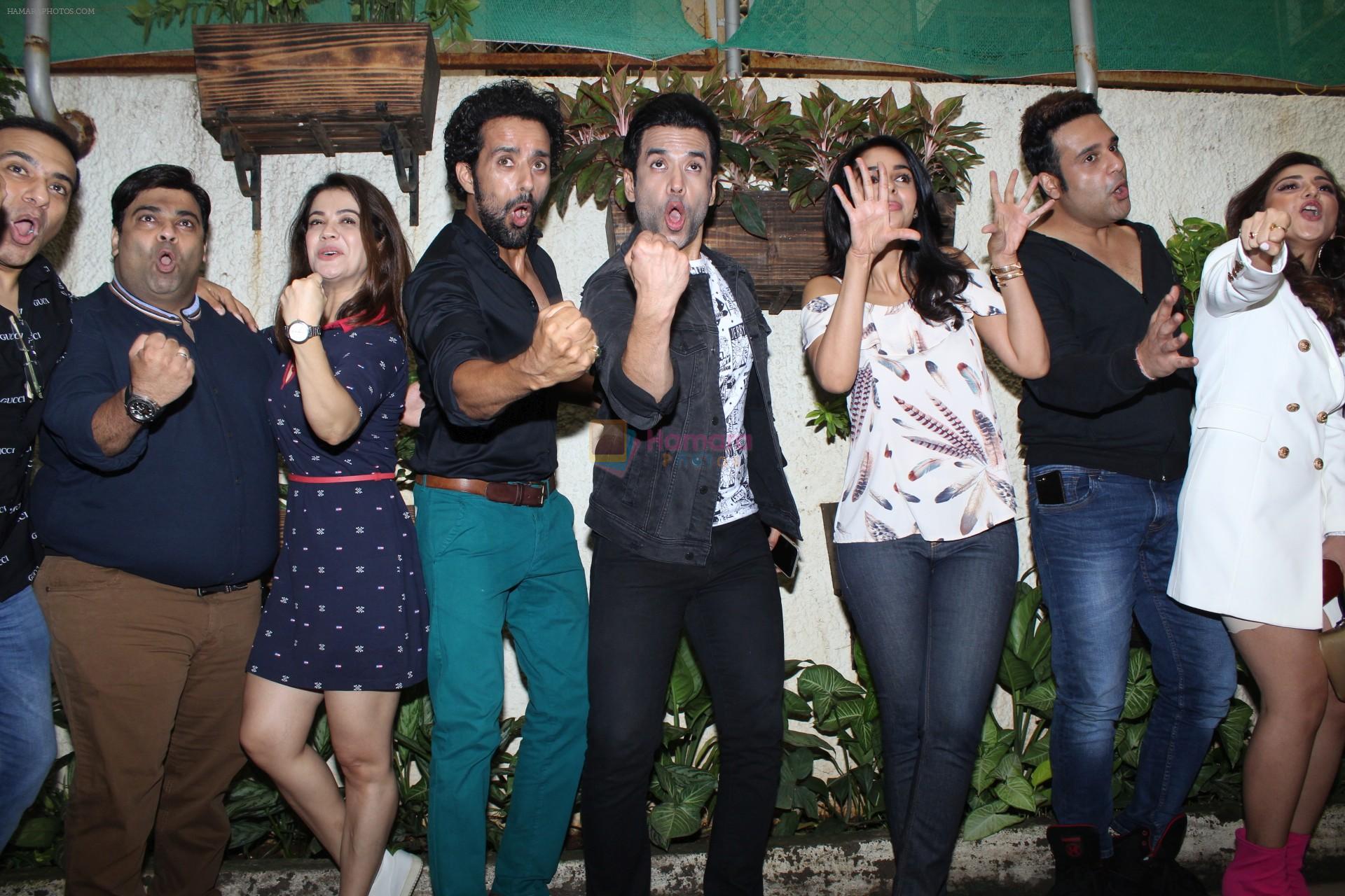 Tusshar Kapoor, Mallika Sherawat, Kiku SHarda, Krishna Abhishek at the Screening of Alt Balaji's new web series Boo Sabki Phategi in sunny sound juhu on 25th June 2019