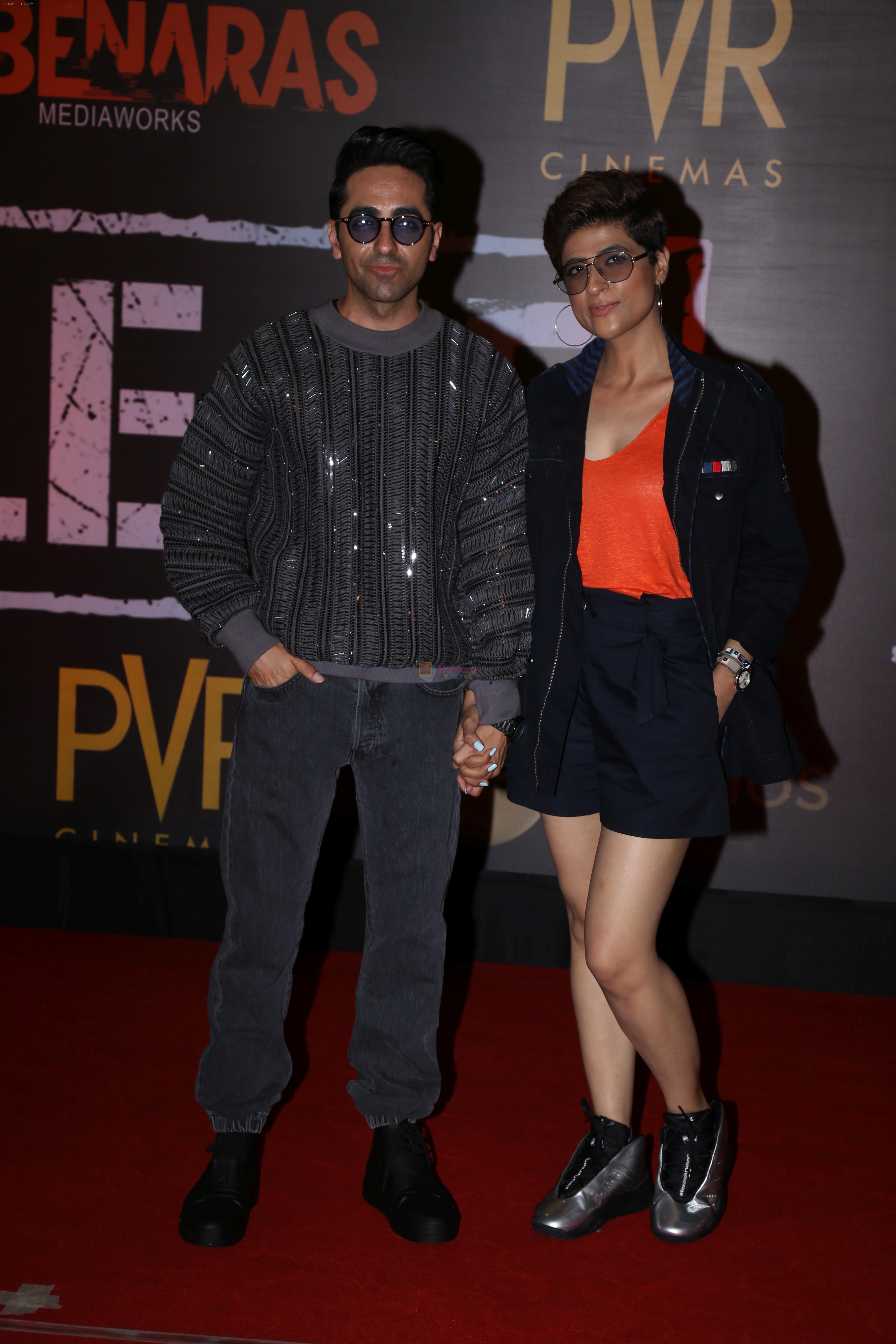 Ayushmann Khurana at the Screening of film Article 15 in pvr icon, andheri on 26th June 2019