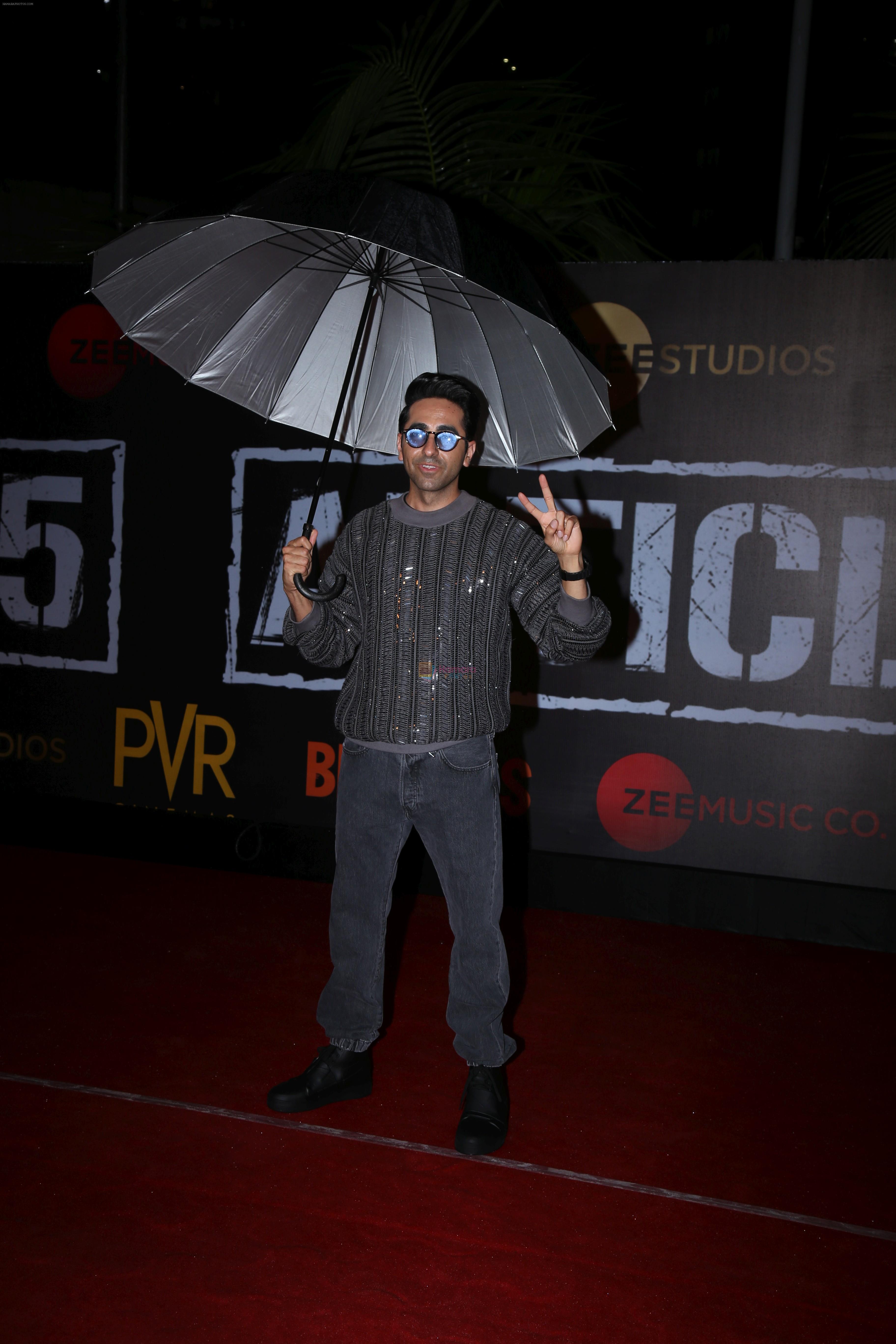 Ayushmann Khurana at the Screening of film Article 15 in pvr icon, andheri on 26th June 2019