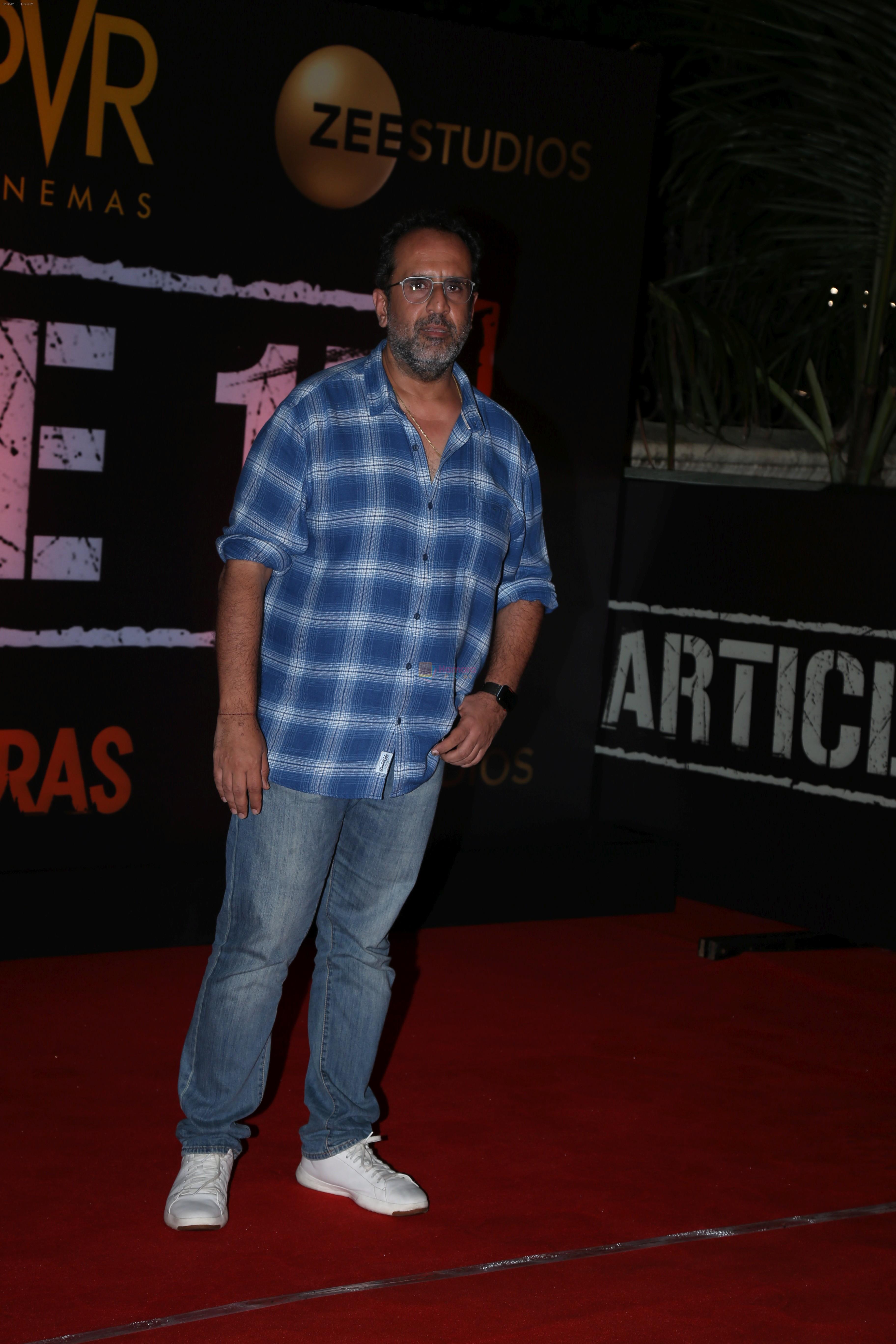 Anand L Rai at the Screening of film Article 15 in pvr icon, andheri on 26th June 2019