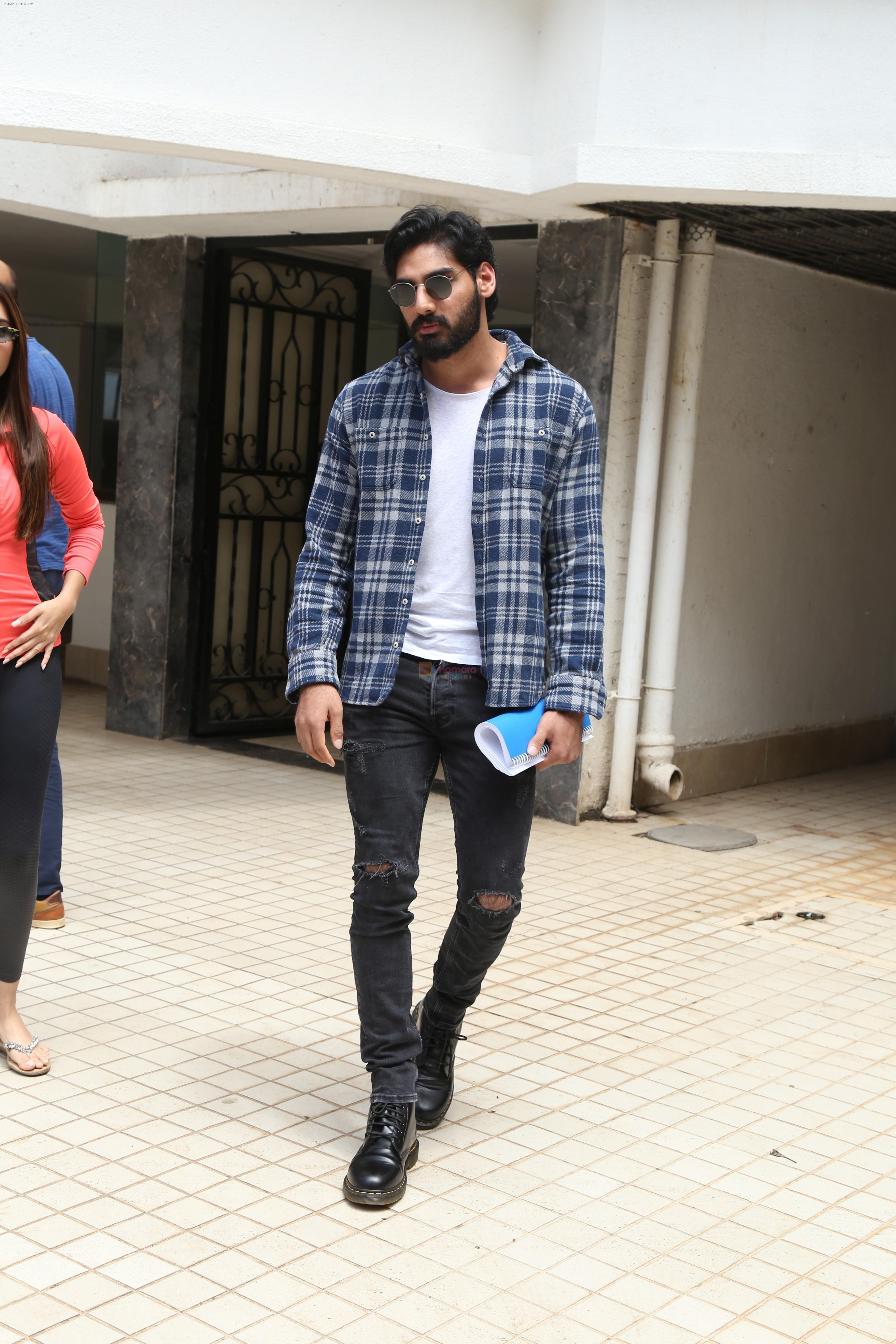 Ahan Shetty spotted at bandra on 27th June 2019