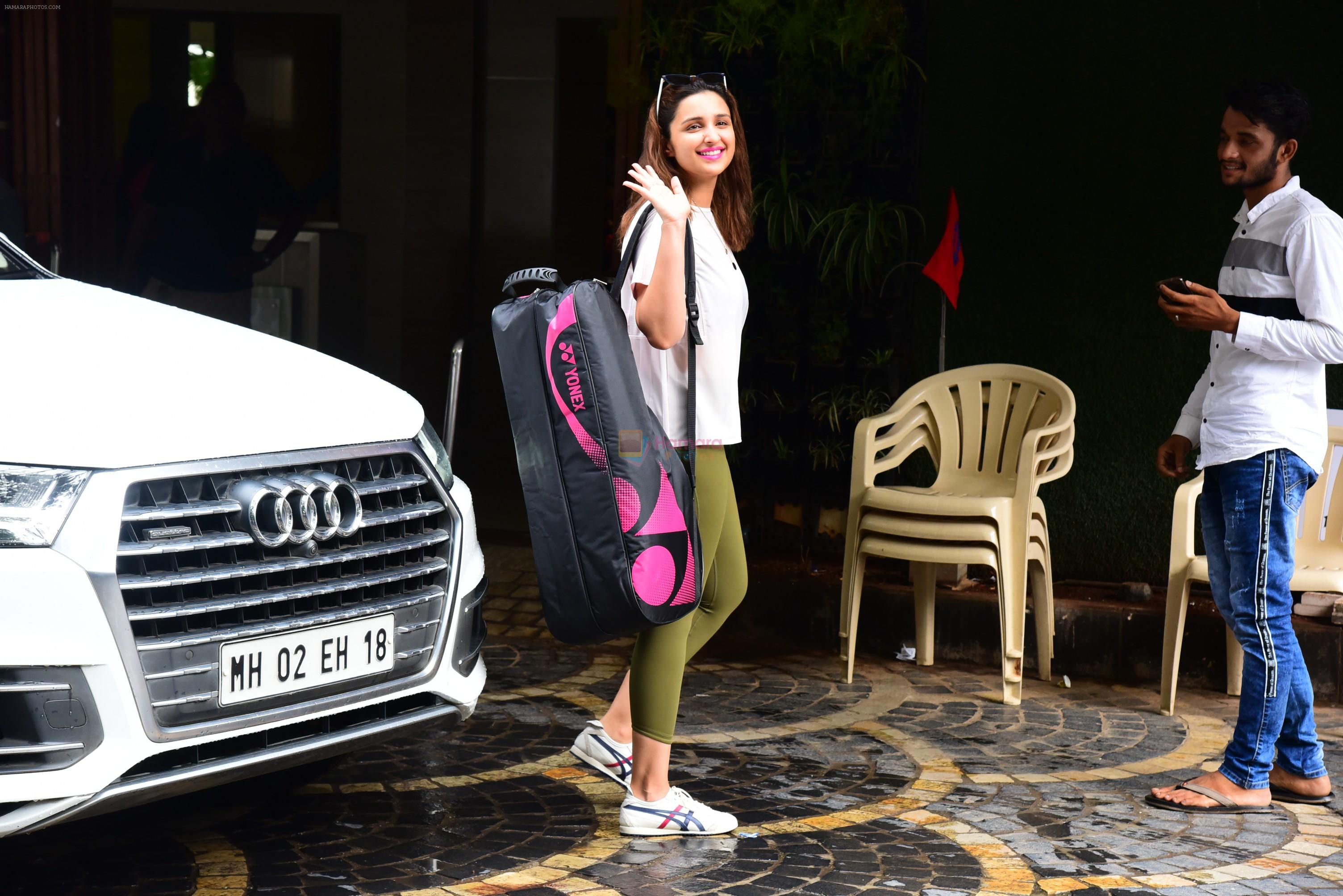 Parineeti Chopra spotted at khar gymkhana on 3rd July 2019