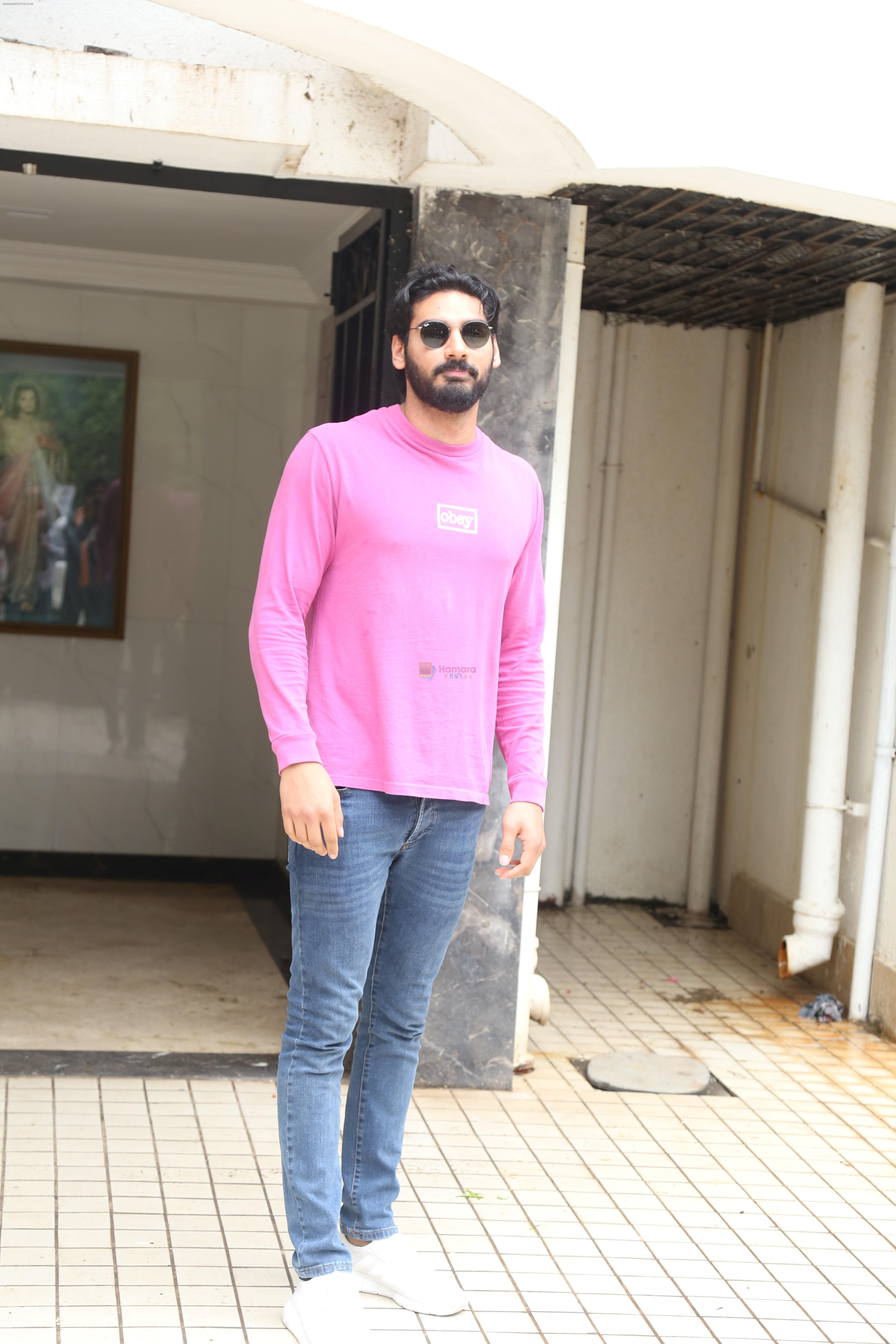 Ahan Shetty spotted at khar gymkhana on 6th July 2019