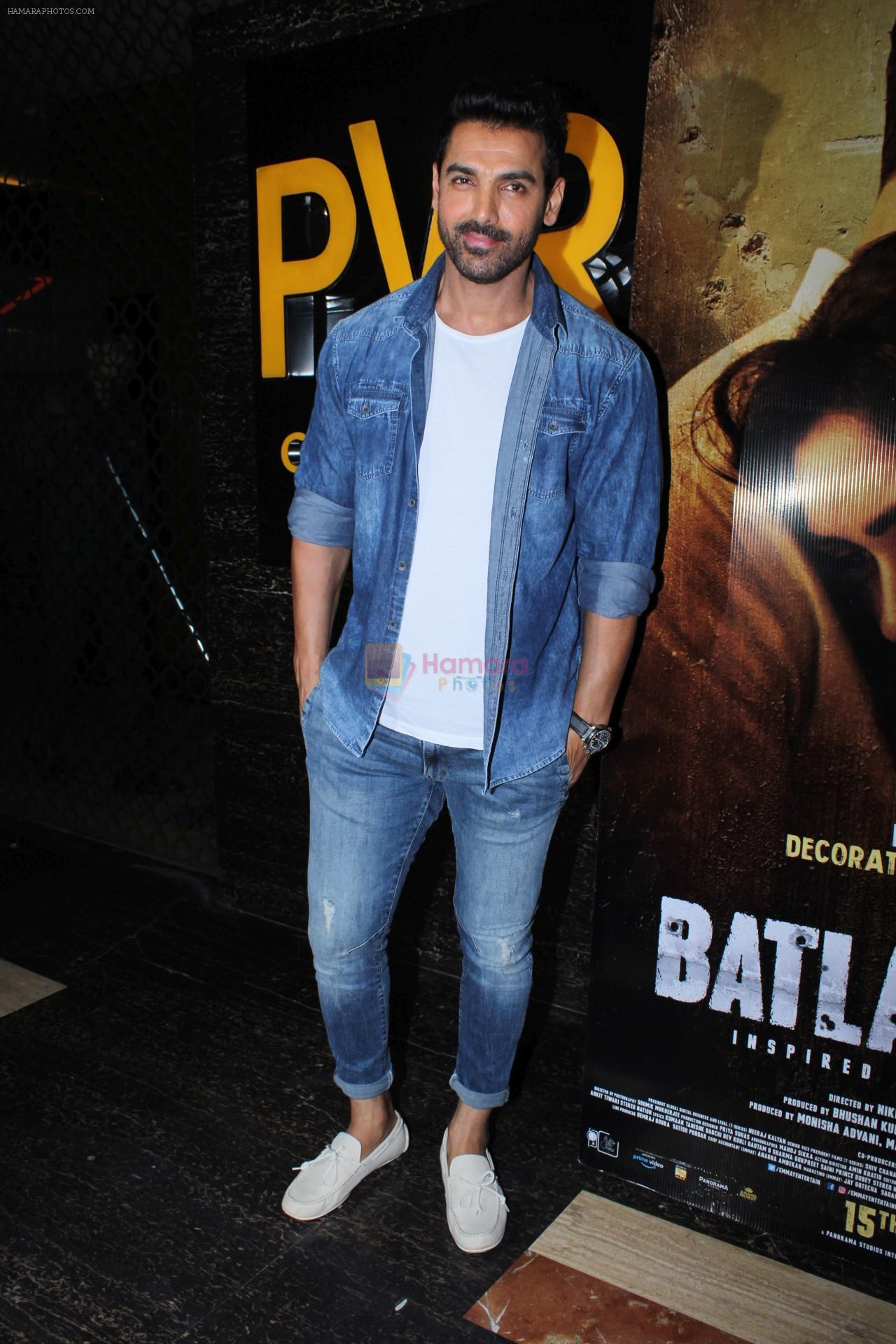 John Abraham at the Trailer Launch Of Film Batla House on 10th July 2019