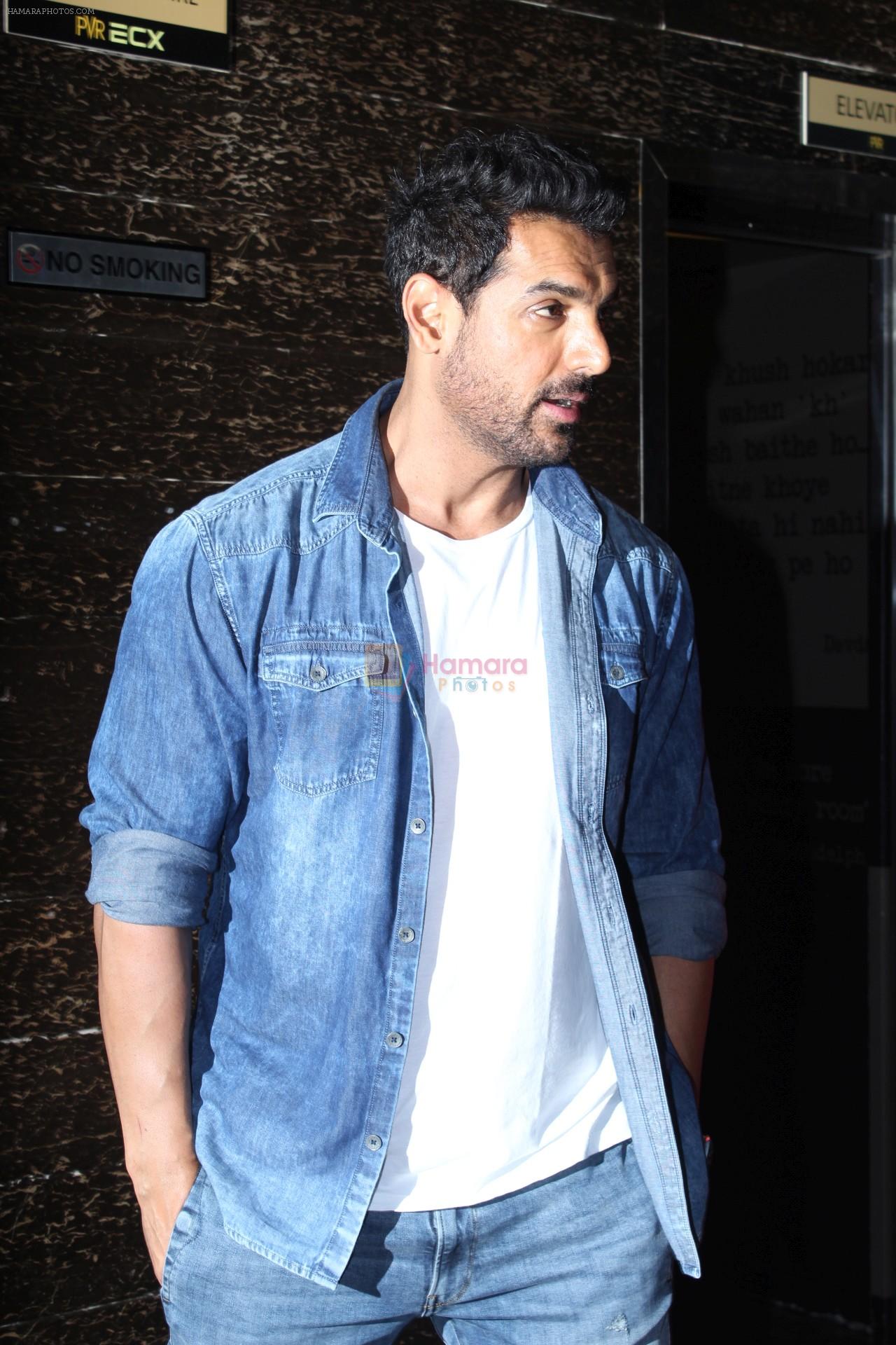 John Abraham at the Trailer Launch Of Film Batla House on 10th July 2019