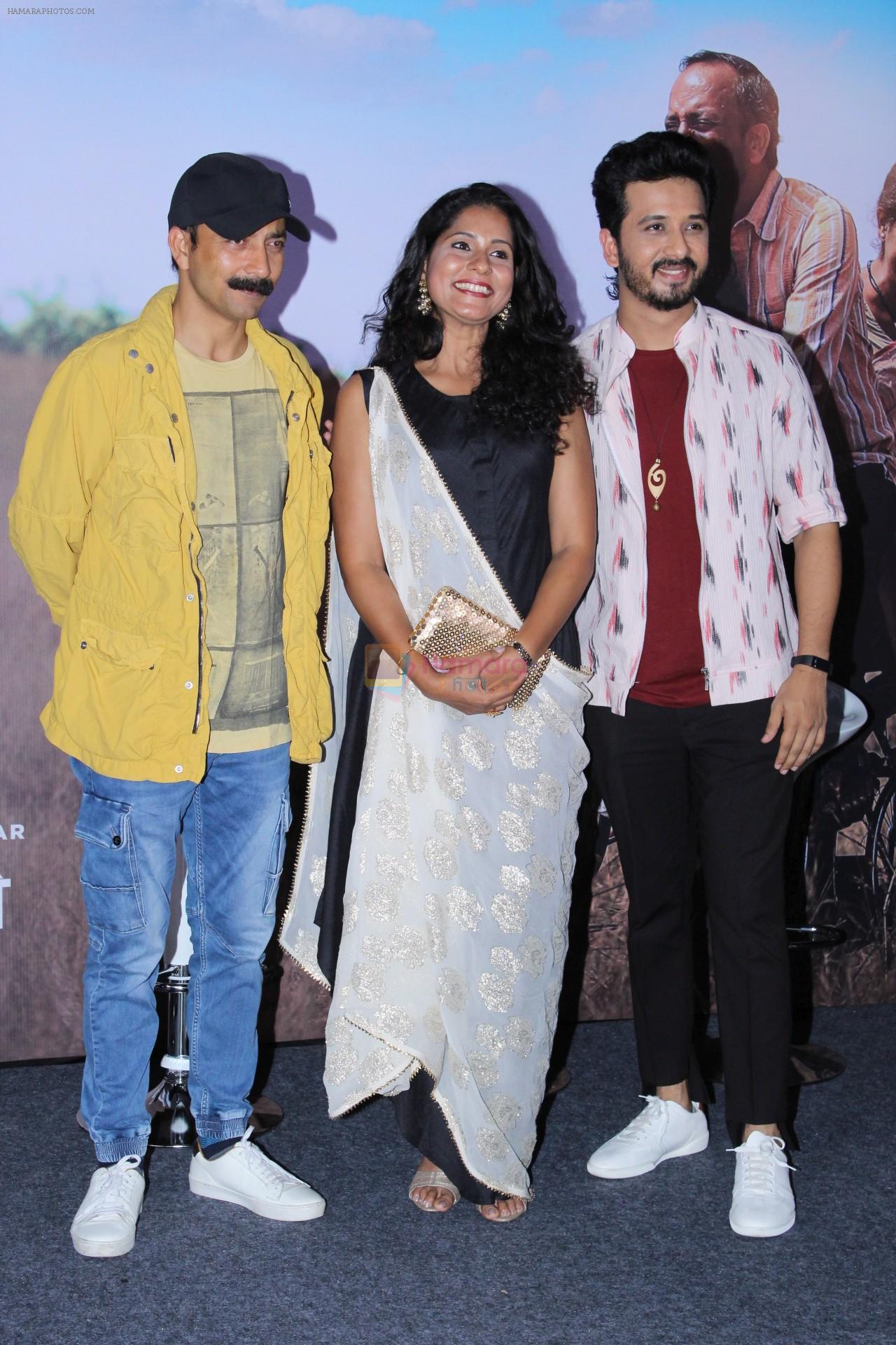 Deepak Dobriyal, Nandita Dhuri, Abhijeet Khandkekar At The Trailer Launch Of Marathi Film Baba on 16th July 2019