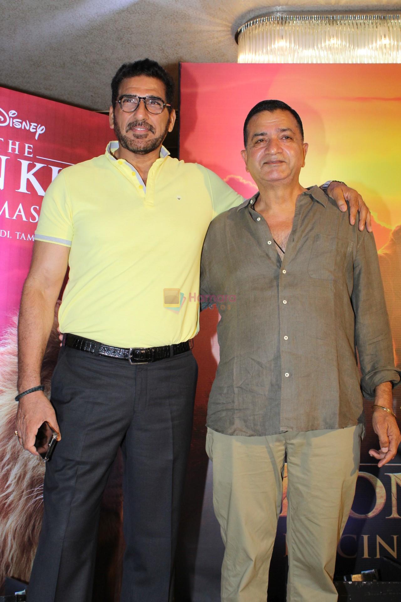 Mukesh Rishi at the Special screening of film The Lion King on 18th July 2019