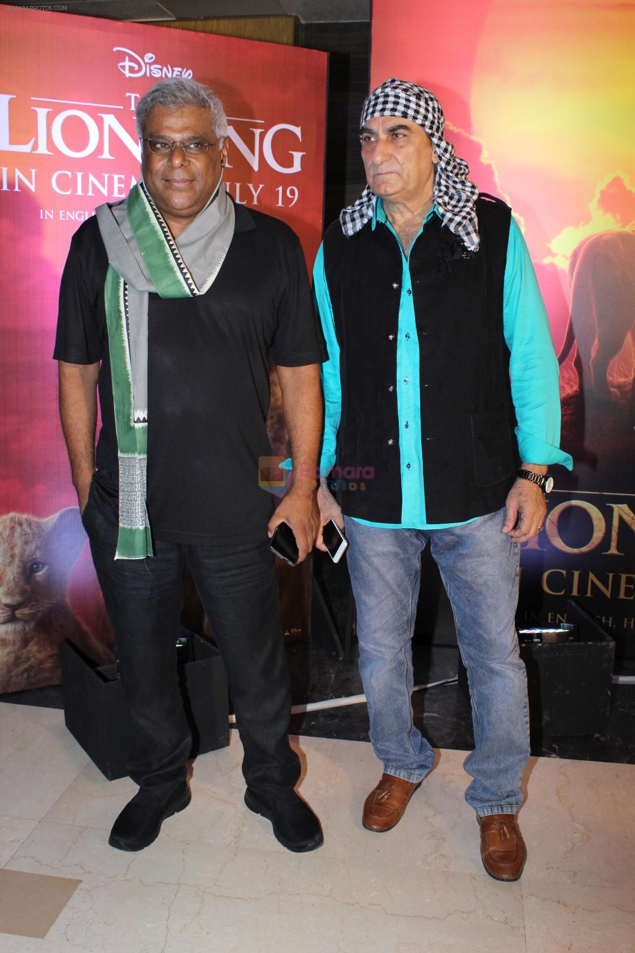 at the Special screening of film The Lion King on 18th July 2019