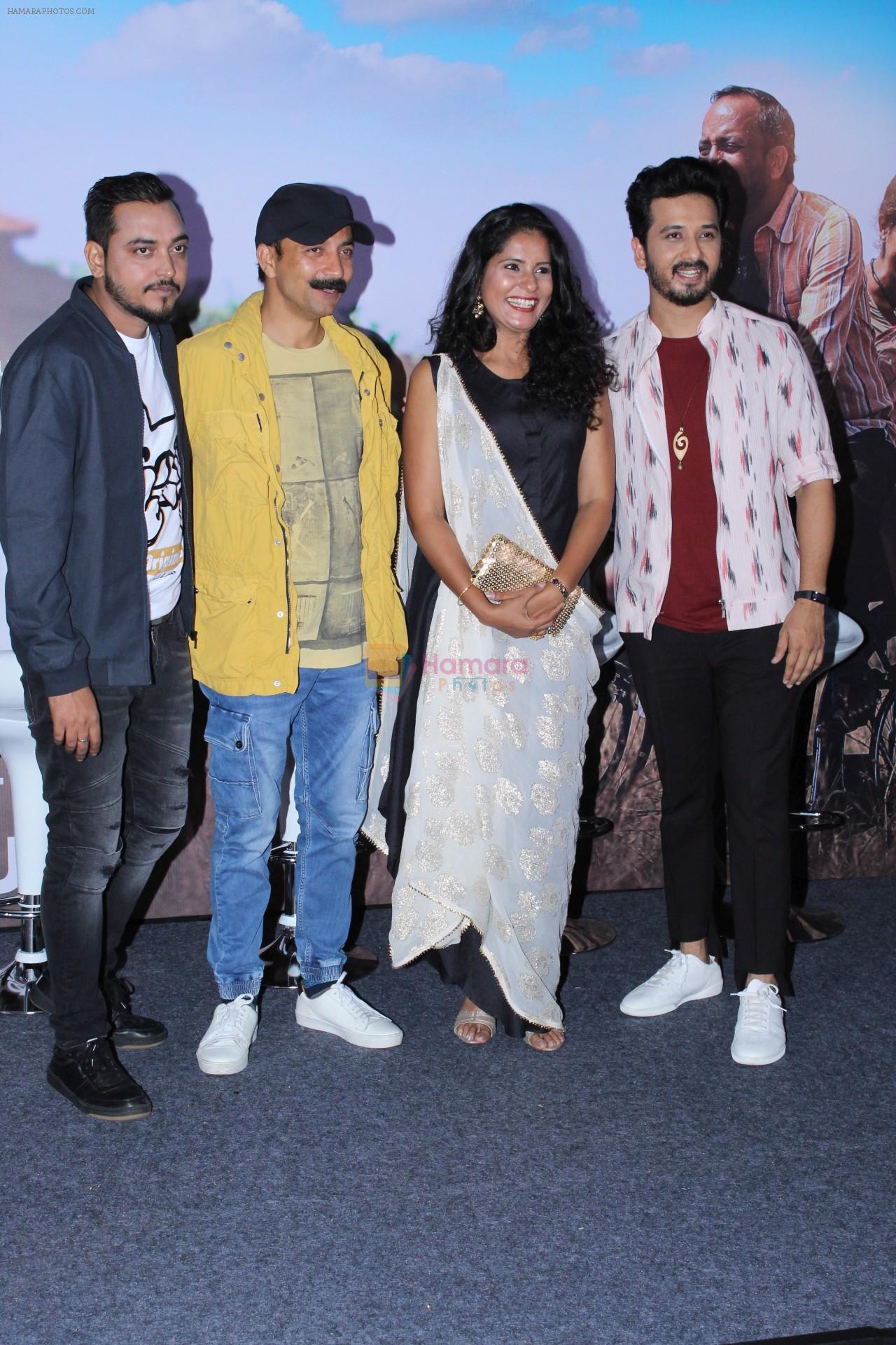 Deepak Dobriyal, Nandita Dhuri, Abhijeet Khandkekar At The Trailer Launch Of Marathi Film Baba on 16th July 2019