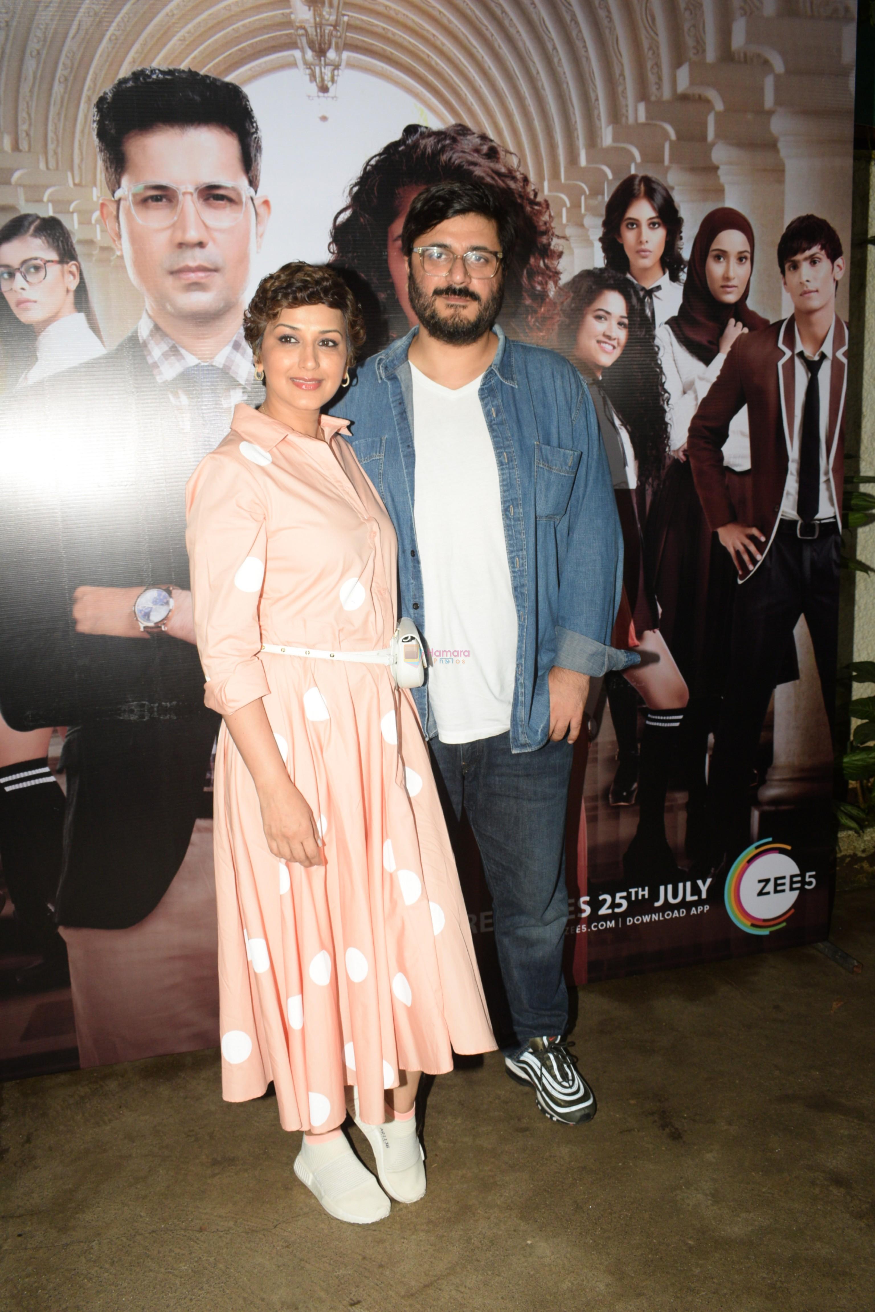 Sonali Bendre, Goldie Behl at the screening of Zee5's original Rejctx in sunny sound juhu on 25th July 2019