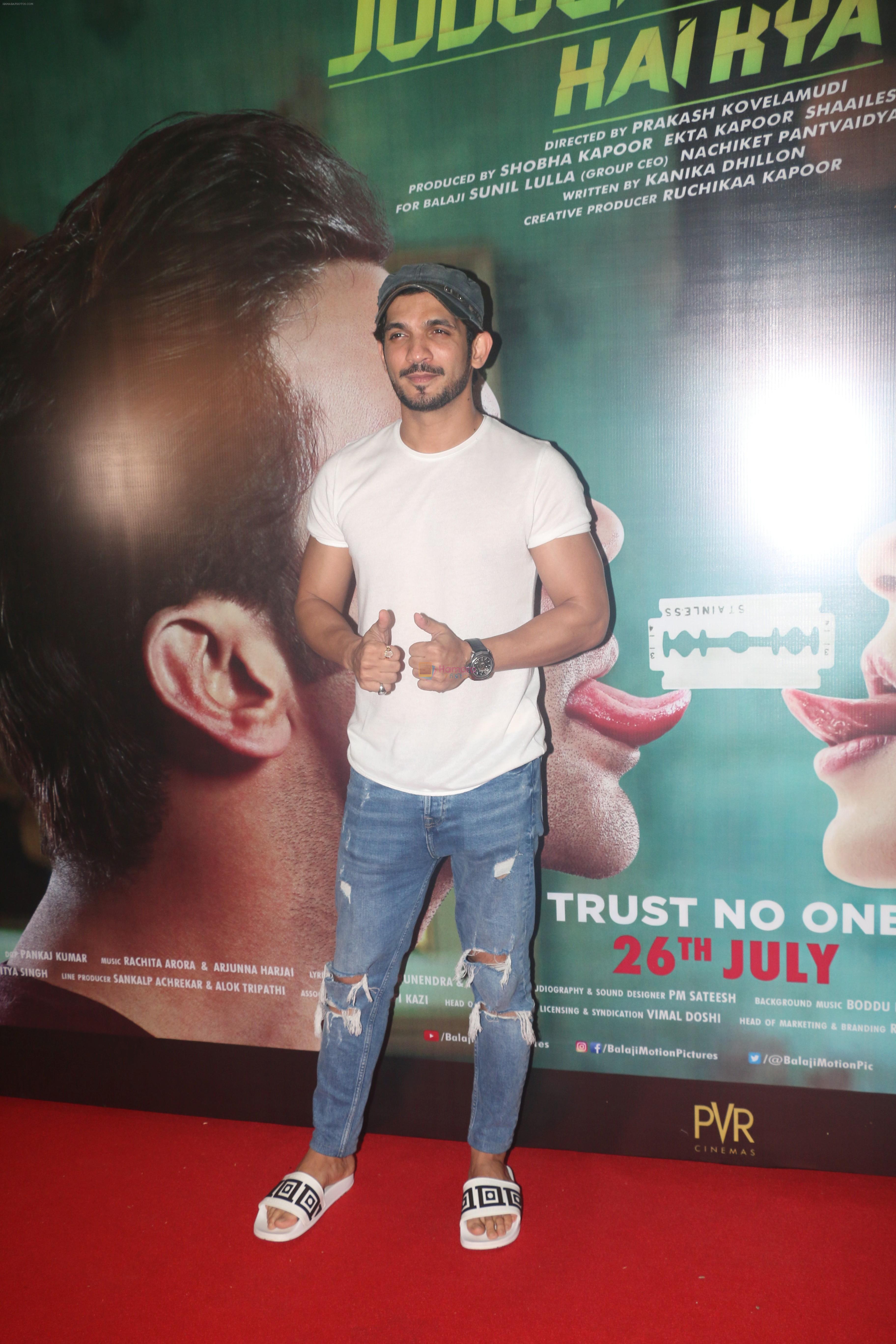 at the Screening of film Judgmental Hai Kya in pvr icon, andheri on 25th July 2019