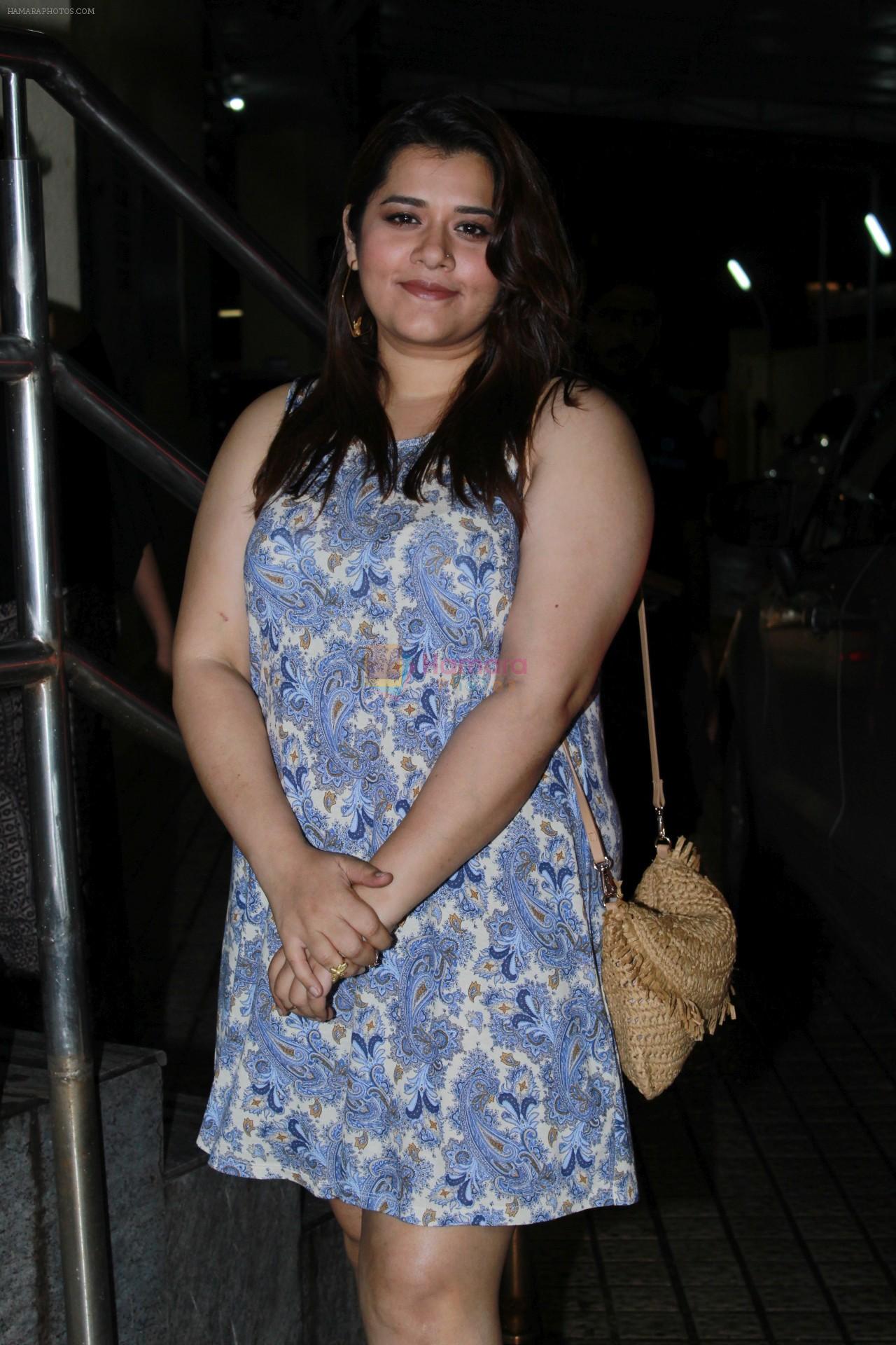 Shikha Talsania at the screening of Marathi film Girlfriend at Juhu Pvr on 25th July 2019.
