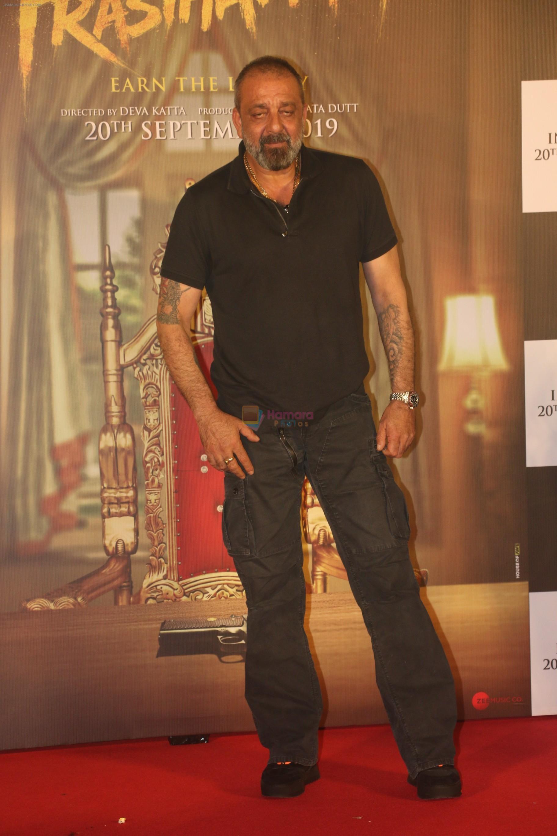 Sanjay Dutt at the Trailer launch of Sanjay Dutt's film Prasthanam in pvr juhu on 29th July 2019
