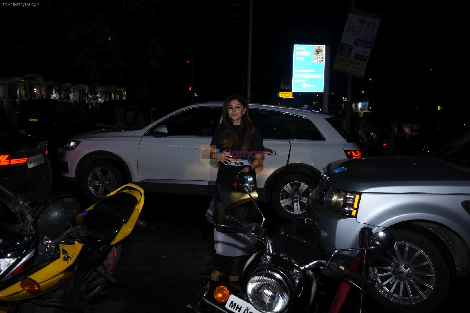 Kanika Kapoor with her daughter at Bastian bandra on 31st July 2019