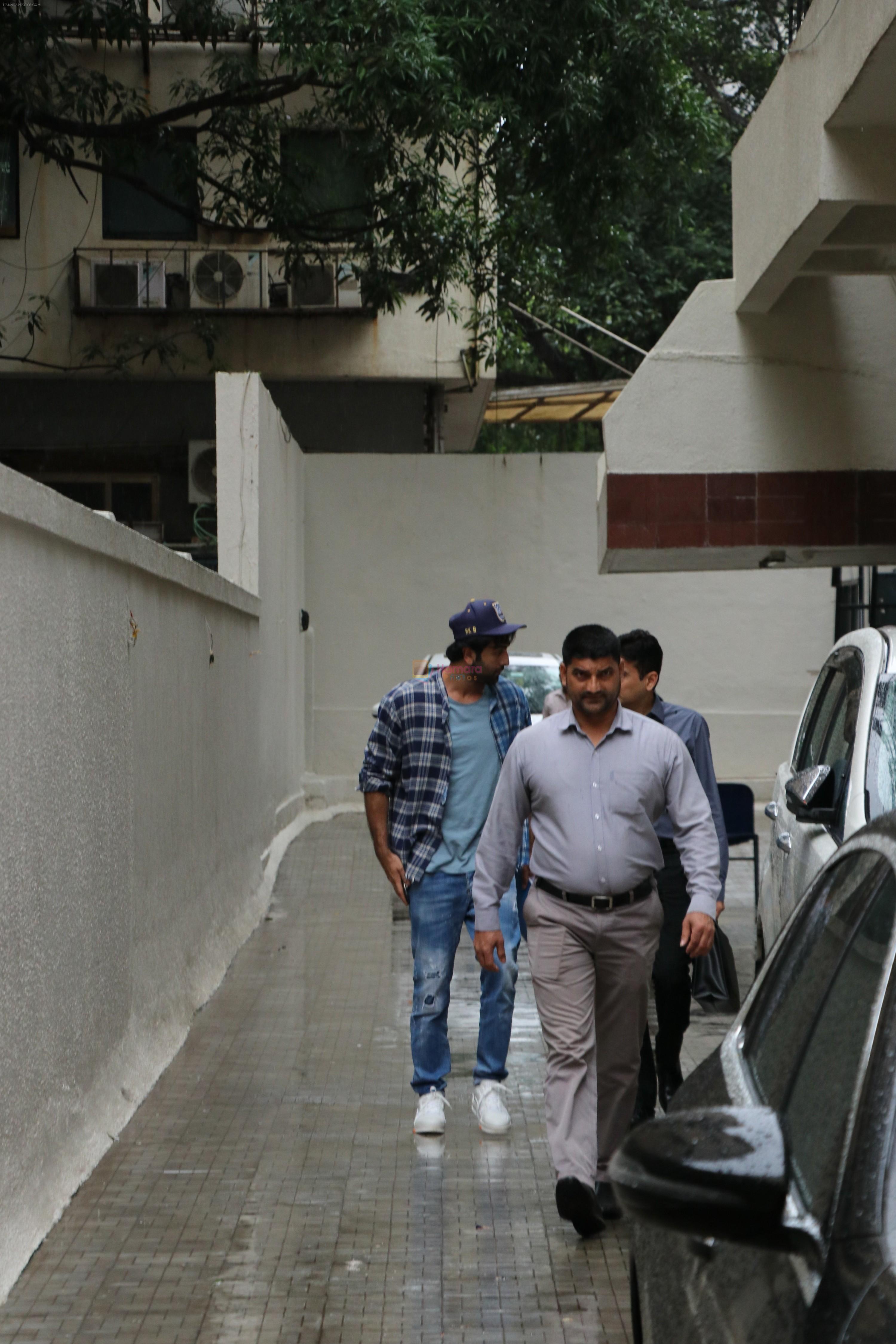 Ranbir Kapoor spotted at dharma office bandra on 31st July 2019