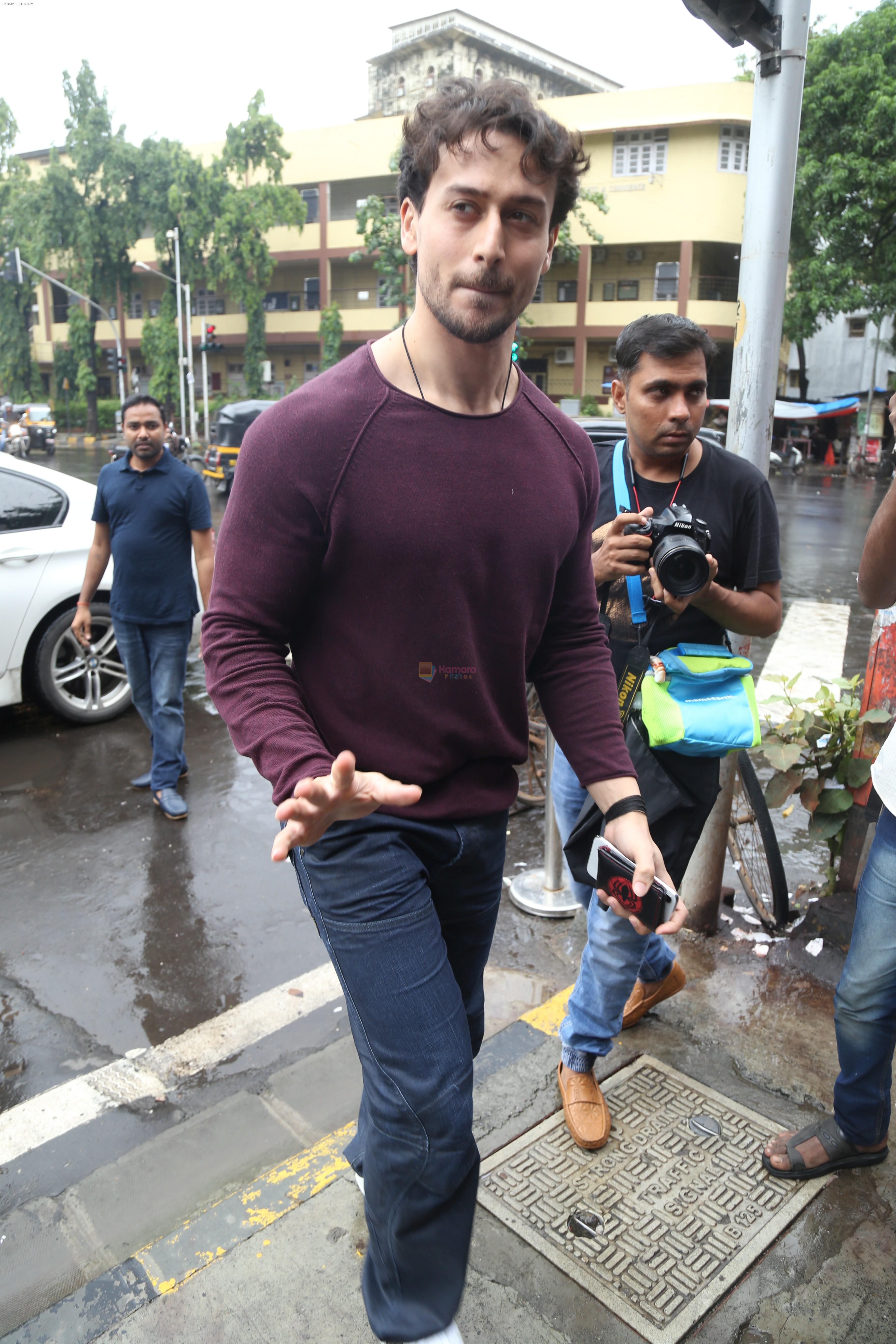 Tiger Shroff spotted at Bastain on 4th Aug 2019