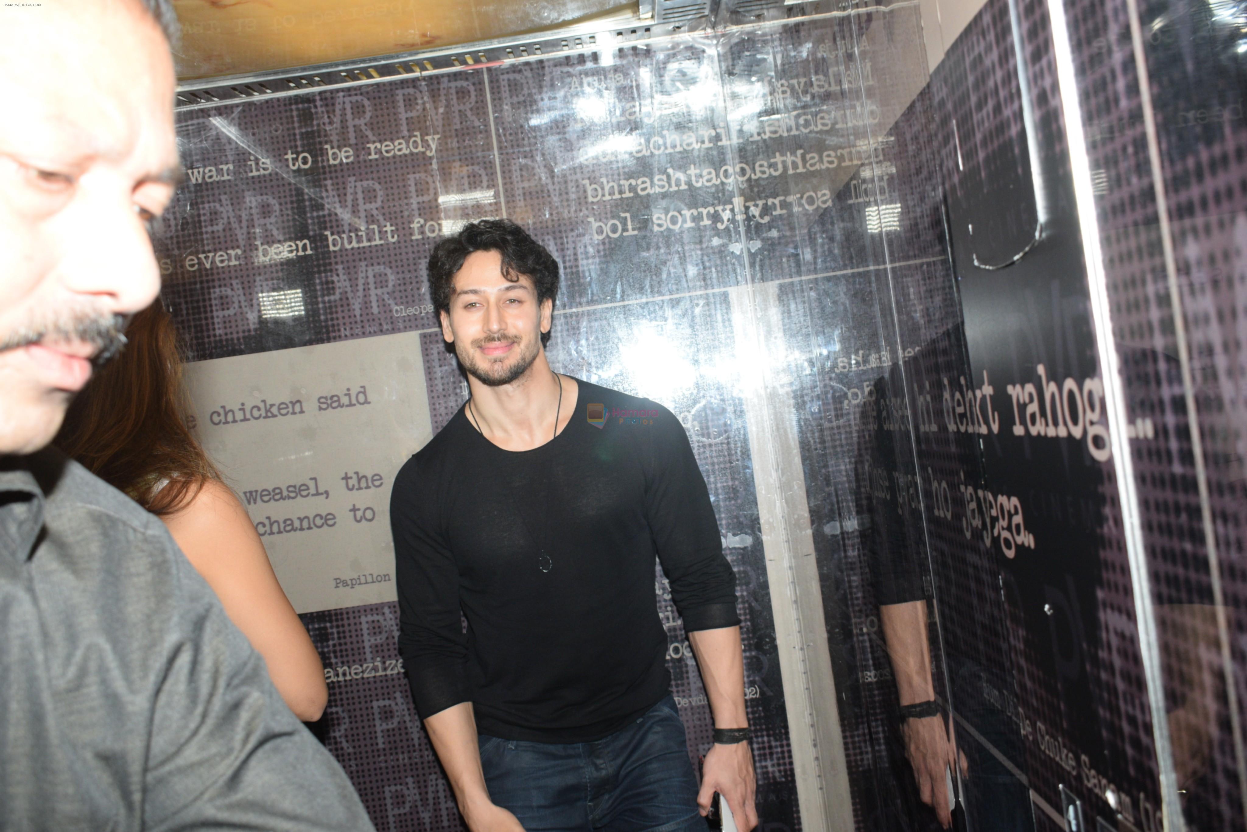 Tiger Shroff spotted at pvr juhu on 4th Aug 2019