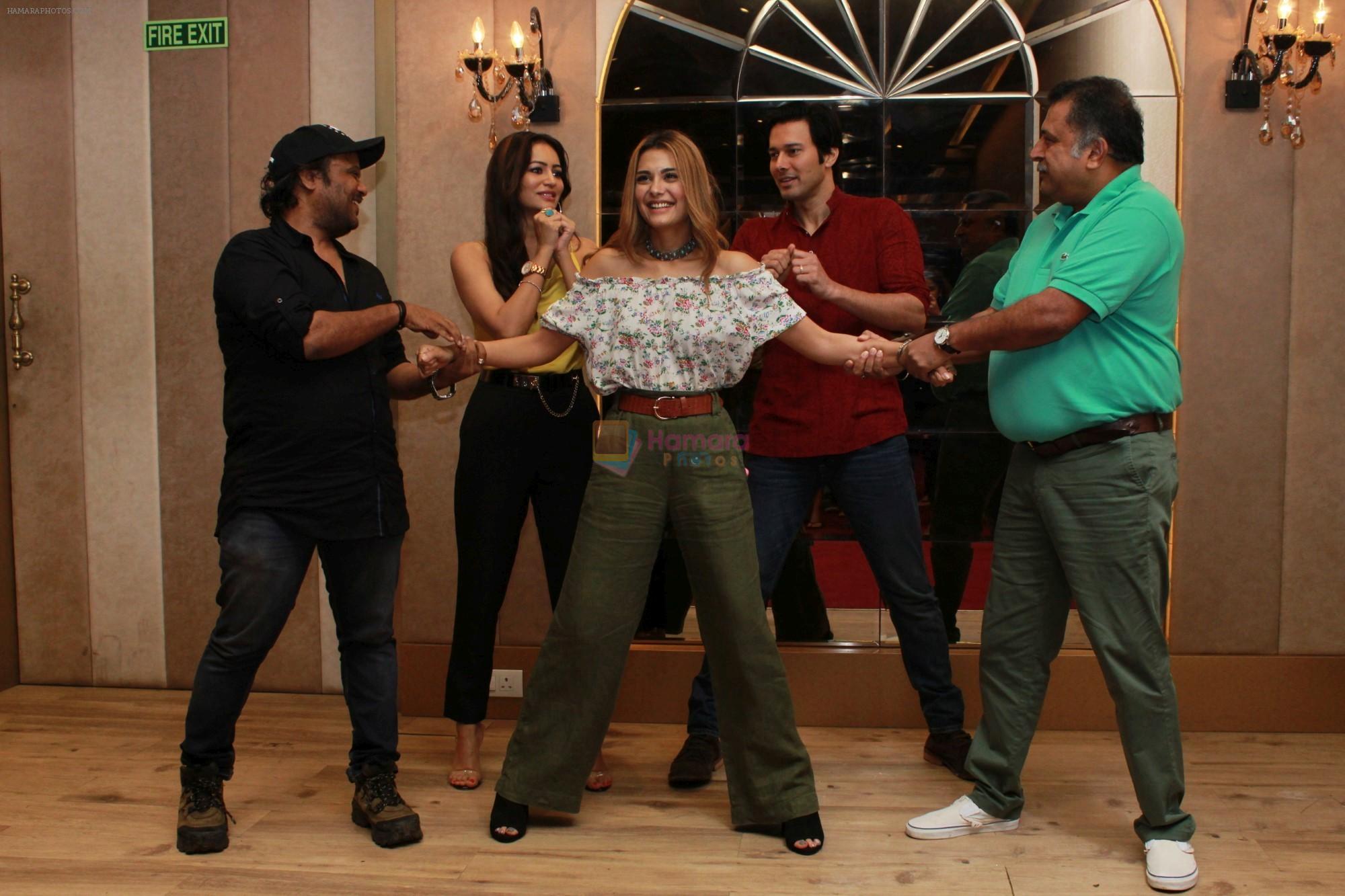 Rajneesh Duggall, Nazia Hussain, Pooja Bisht at the promotions of Film Mushkil - Fear Behind on 6th Aug 2019