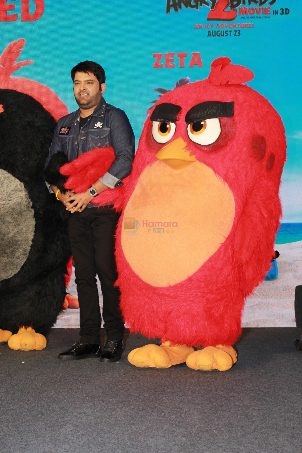 Kapil Sharma, Kiku Sharda attend press meet of The Angry Birds Movie 2 on 19th Aug 2019