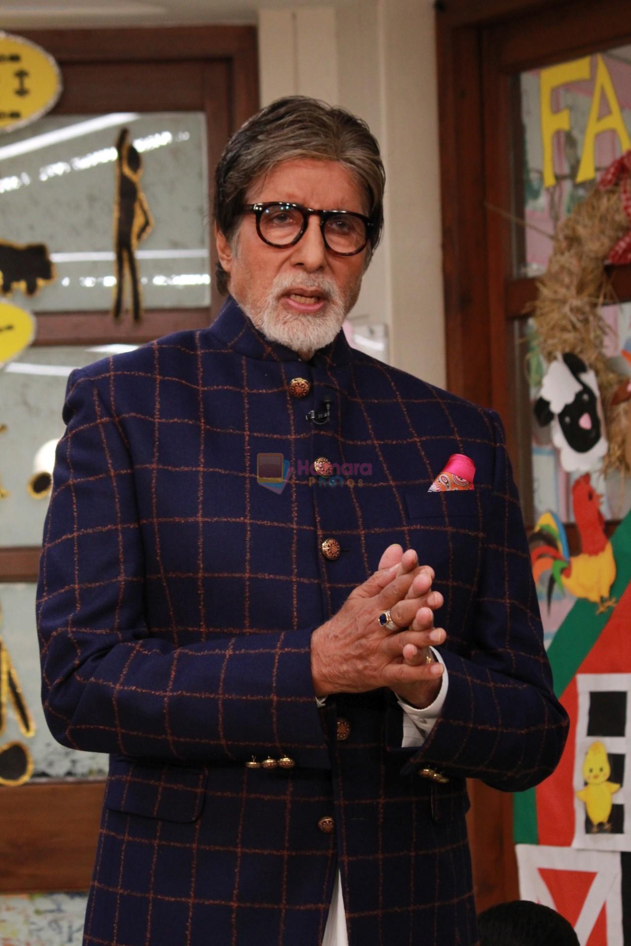 Amitabh Bachchan at the launch of Ndtv Banega Swasth India Season 6 in juhu on 19th Aug 2019