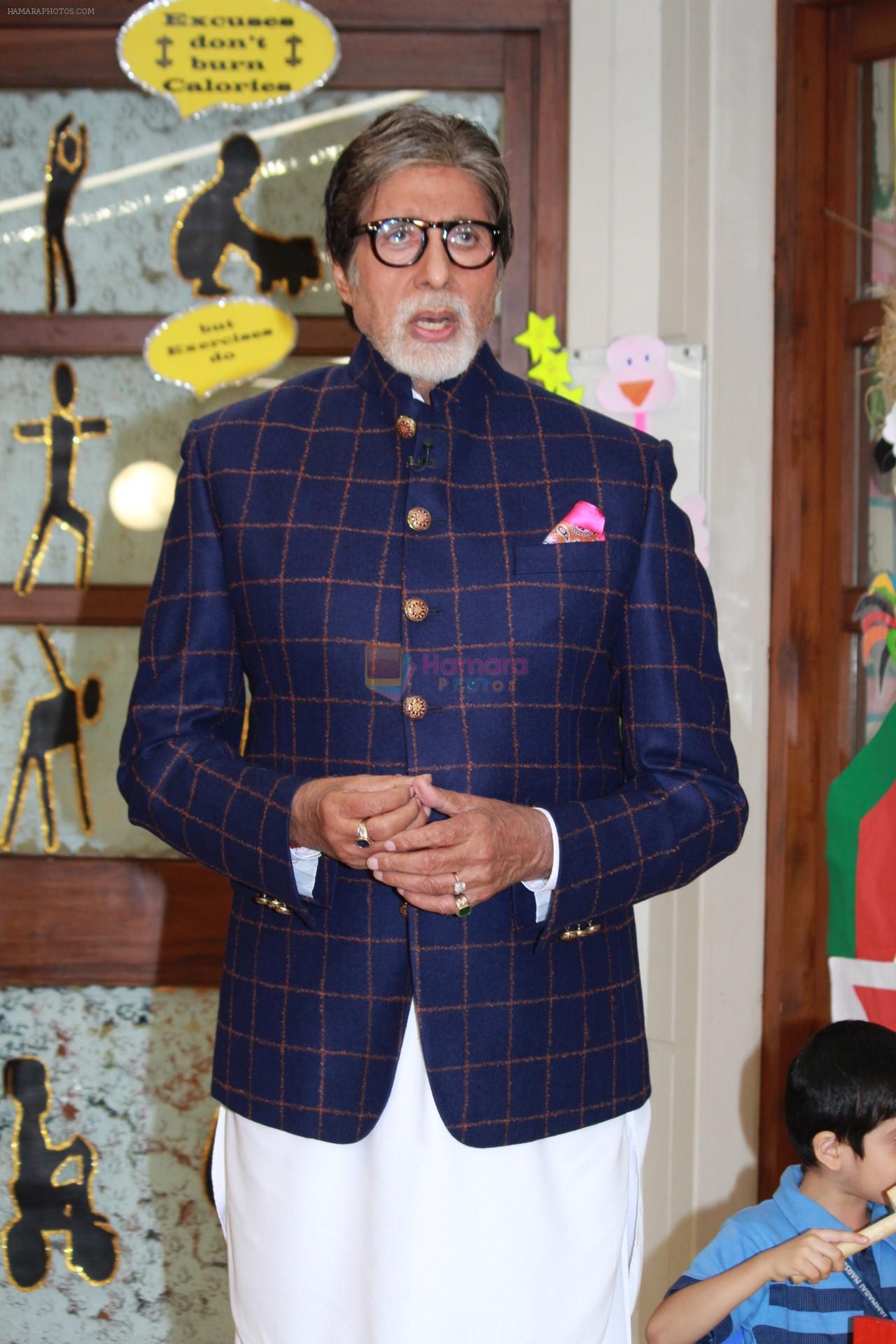Amitabh Bachchan at the launch of Ndtv Banega Swasth India Season 6 in juhu on 19th Aug 2019