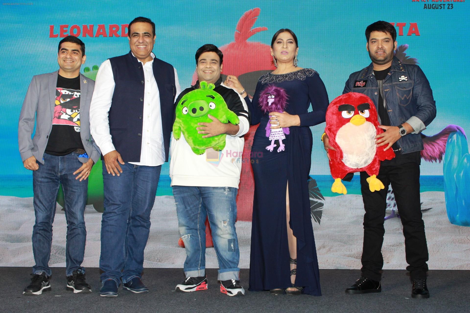 Kapil Sharma, Archana Puran Singh, Kiku Sharda attend press meet of The Angry Birds Movie 2 on 19th Aug 2019