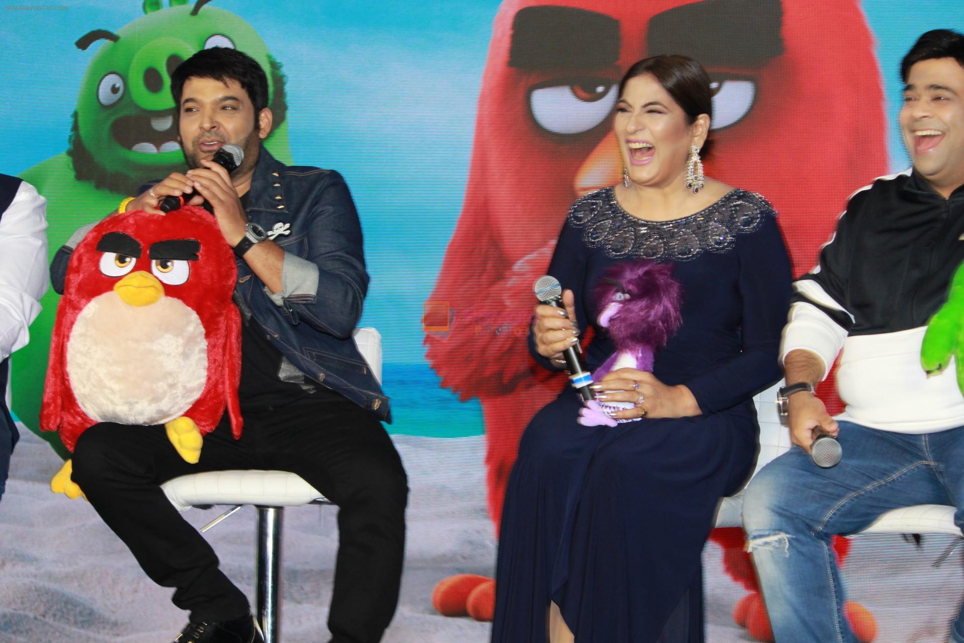 Kapil Sharma, Archana Puran Singh, Kiku Sharda attend press meet of The Angry Birds Movie 2 on 19th Aug 2019