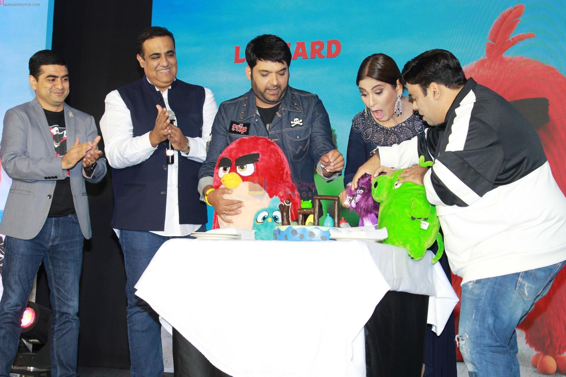 Kapil Sharma, Archana Puran Singh, Kiku Sharda attend press meet of The Angry Birds Movie 2 on 19th Aug 2019