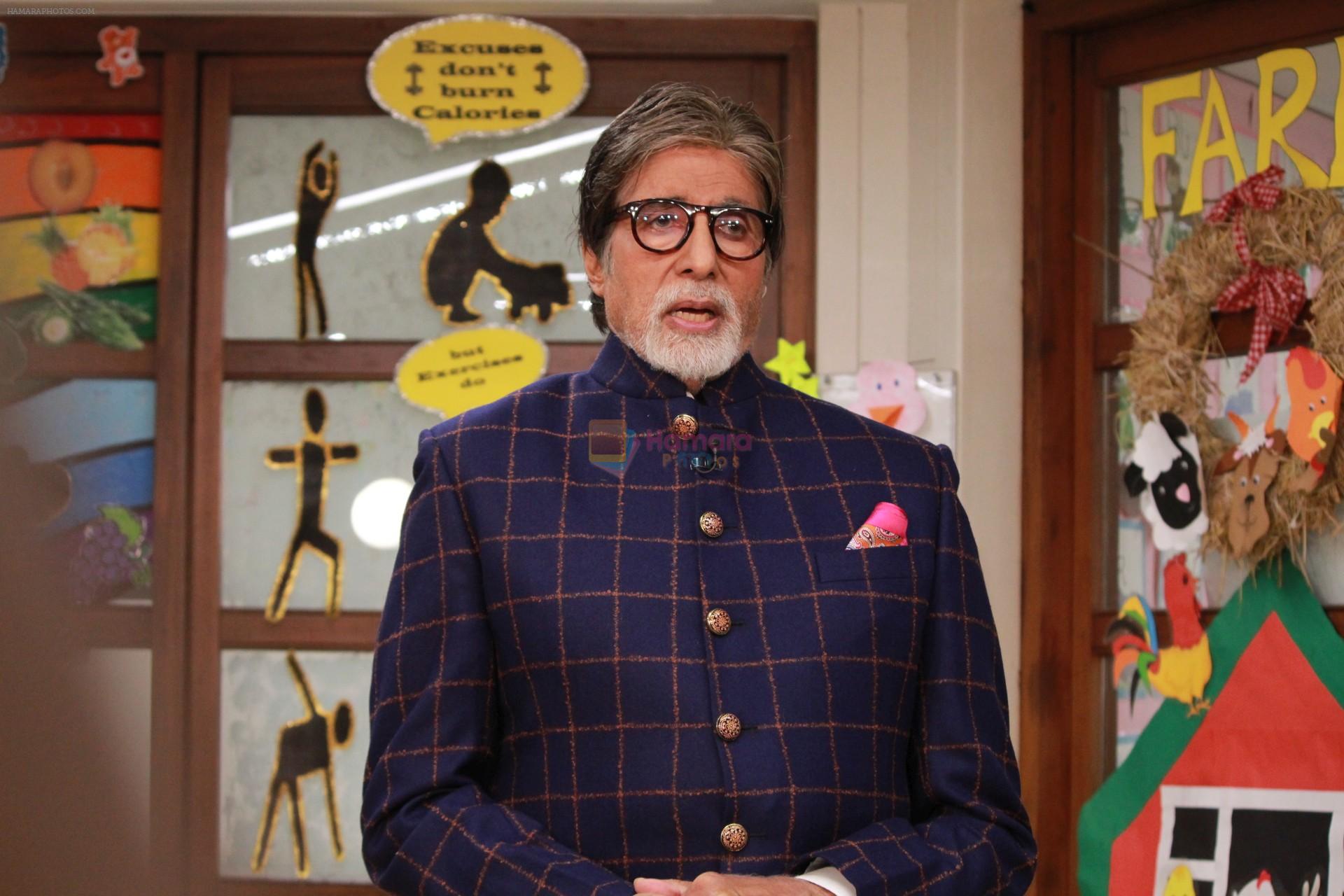 Amitabh Bachchan at the launch of Ndtv Banega Swasth India Season 6 in juhu on 19th Aug 2019