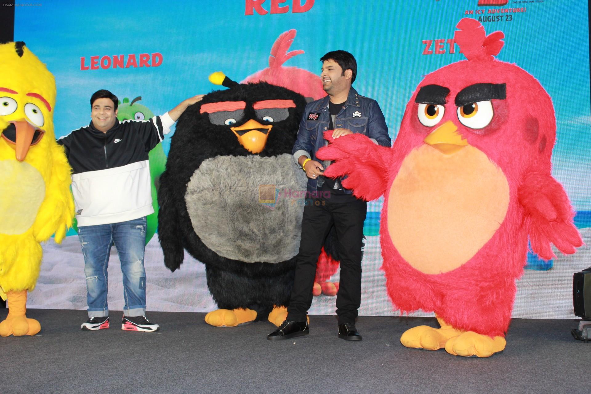 Kapil Sharma, Kiku Sharda attend press meet of The Angry Birds Movie 2 on 19th Aug 2019