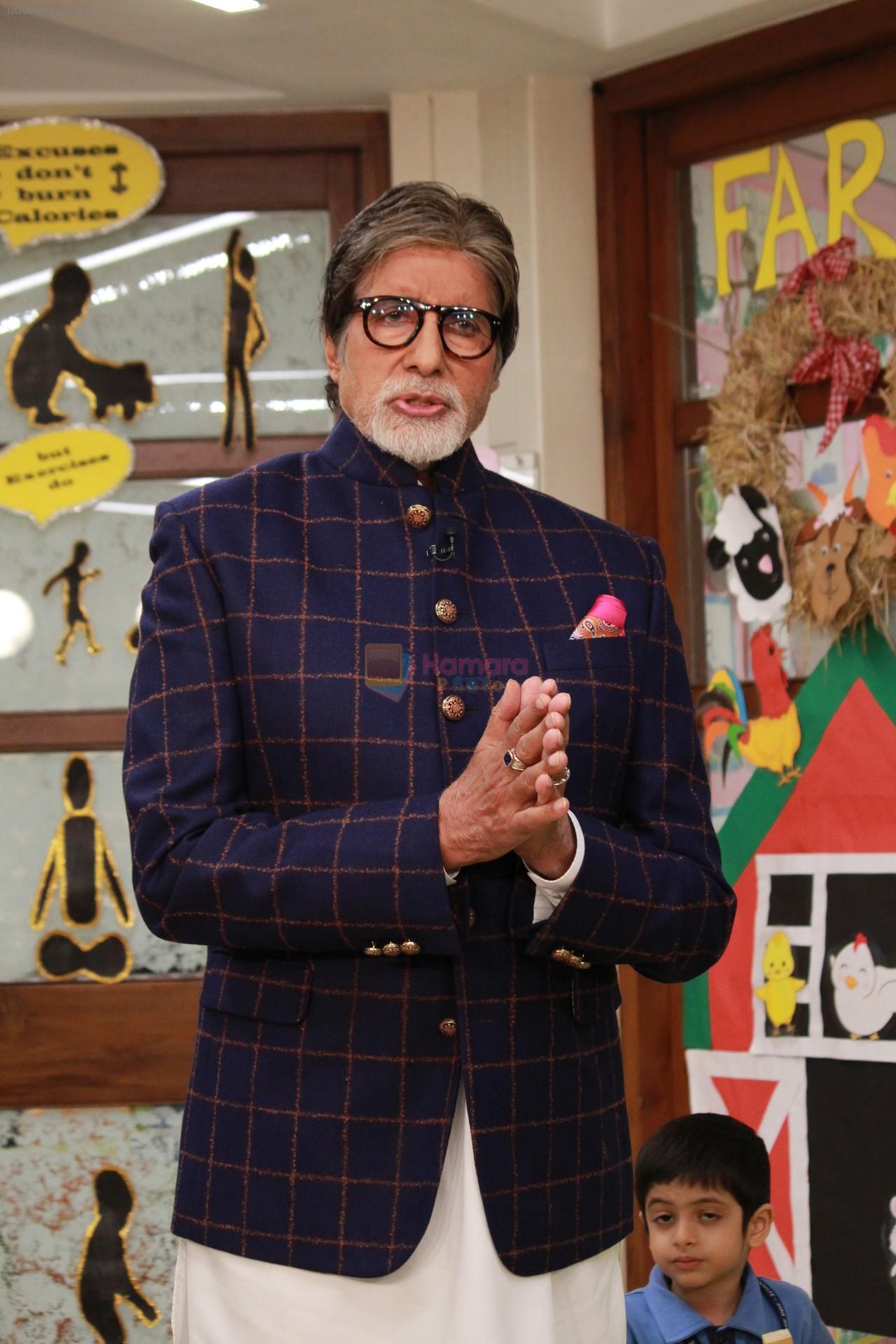 Amitabh Bachchan at the launch of Ndtv Banega Swasth India Season 6 in juhu on 19th Aug 2019