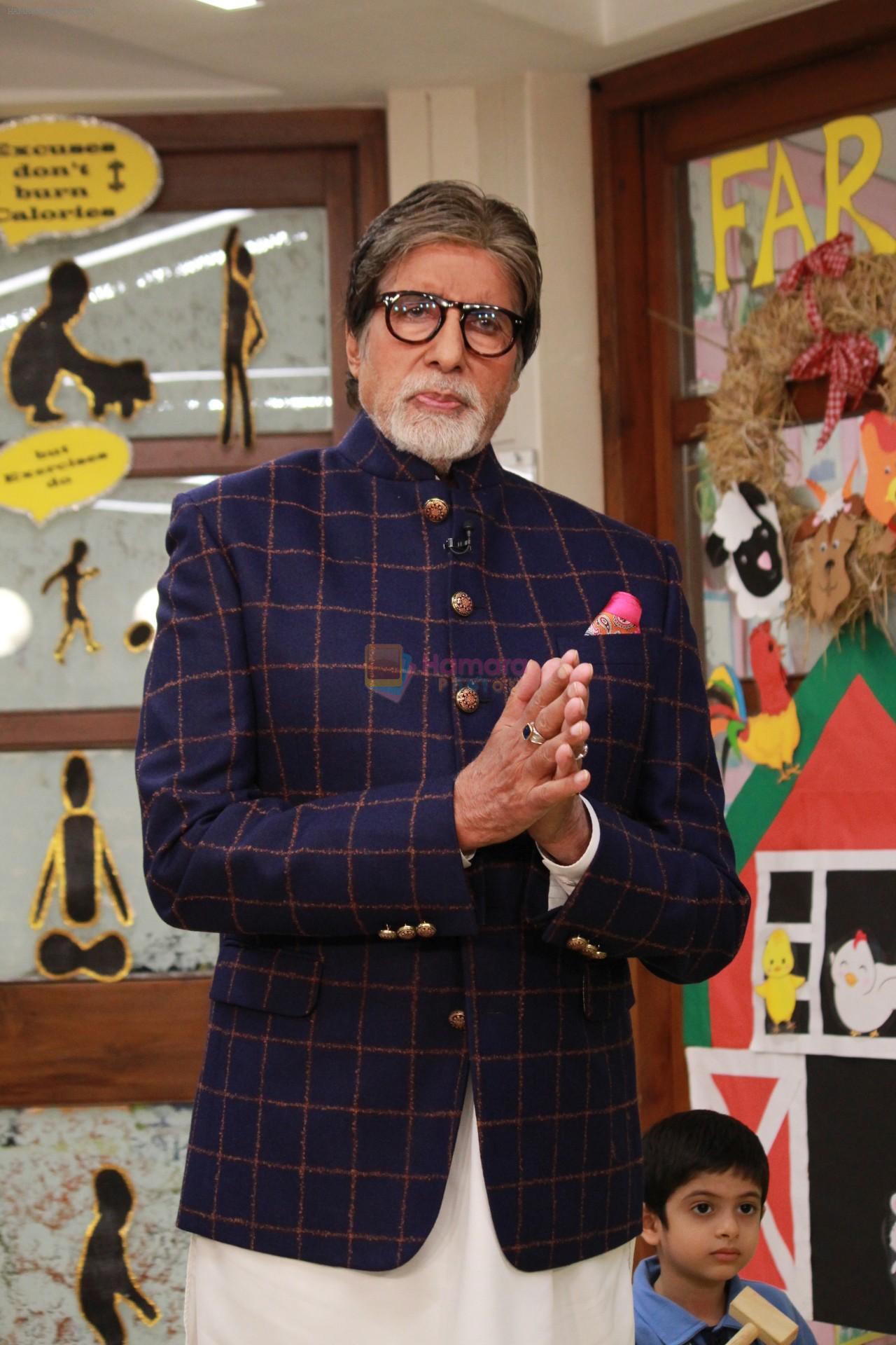 Amitabh Bachchan at the launch of Ndtv Banega Swasth India Season 6 in juhu on 19th Aug 2019