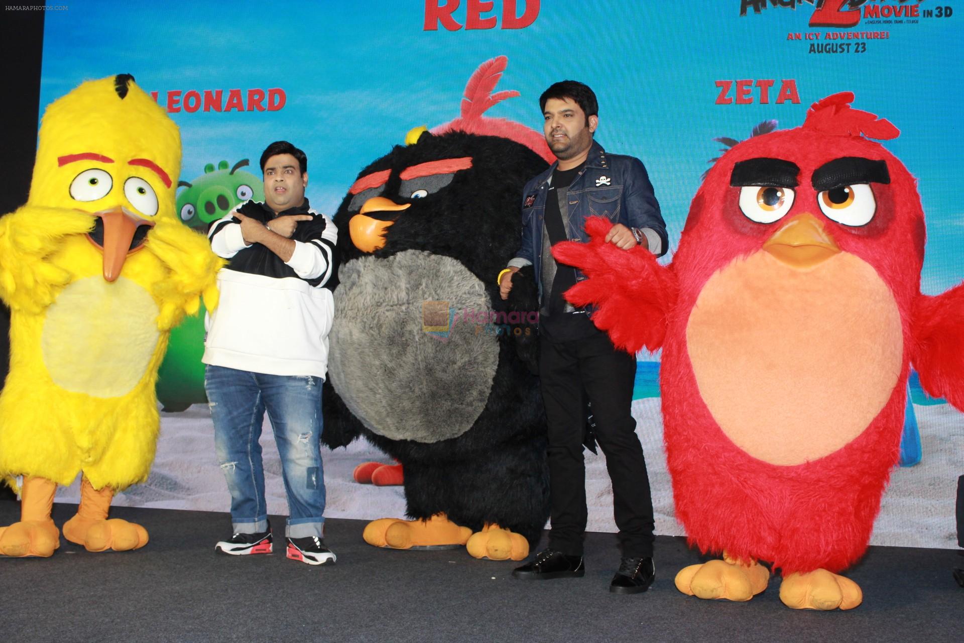 Kapil Sharma, Kiku Sharda attend press meet of The Angry Birds Movie 2 on 19th Aug 2019