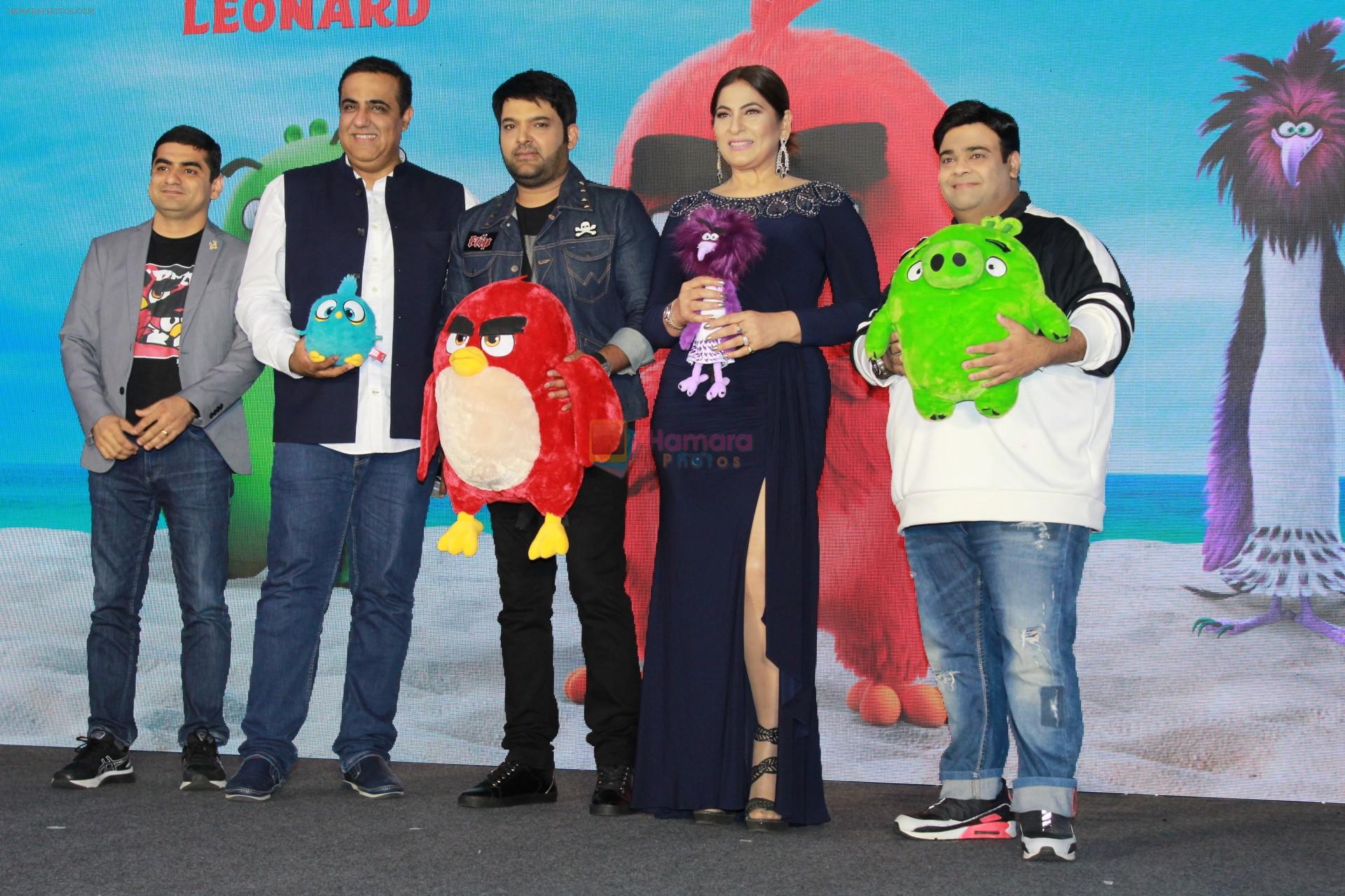 Kapil Sharma, Archana Puran Singh, Kiku Sharda attend press meet of The Angry Birds Movie 2 on 19th Aug 2019