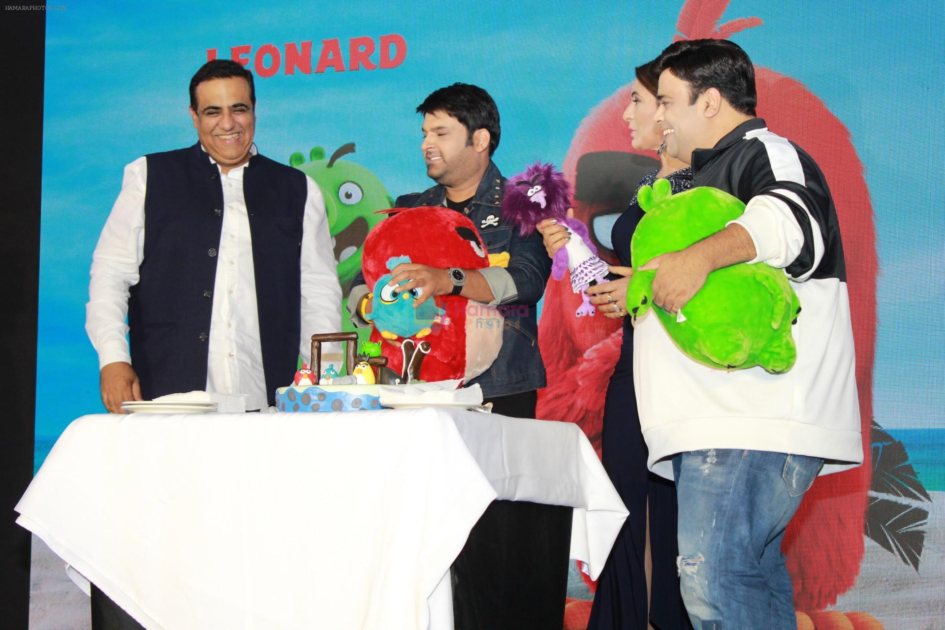 Kapil Sharma, Archana Puran Singh, Kiku Sharda attend press meet of The Angry Birds Movie 2 on 19th Aug 2019