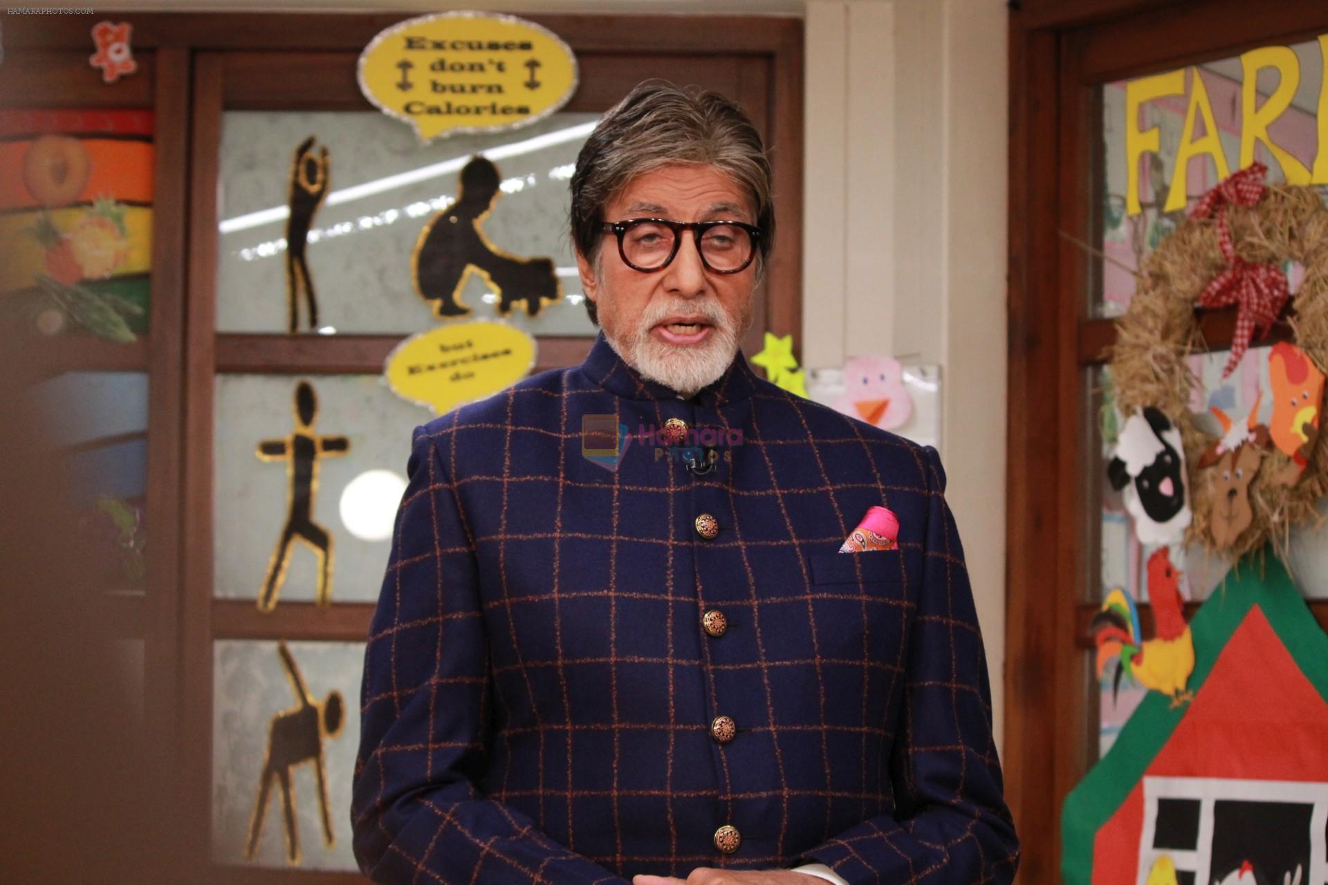 Amitabh Bachchan at the launch of Ndtv Banega Swasth India Season 6 in juhu on 19th Aug 2019