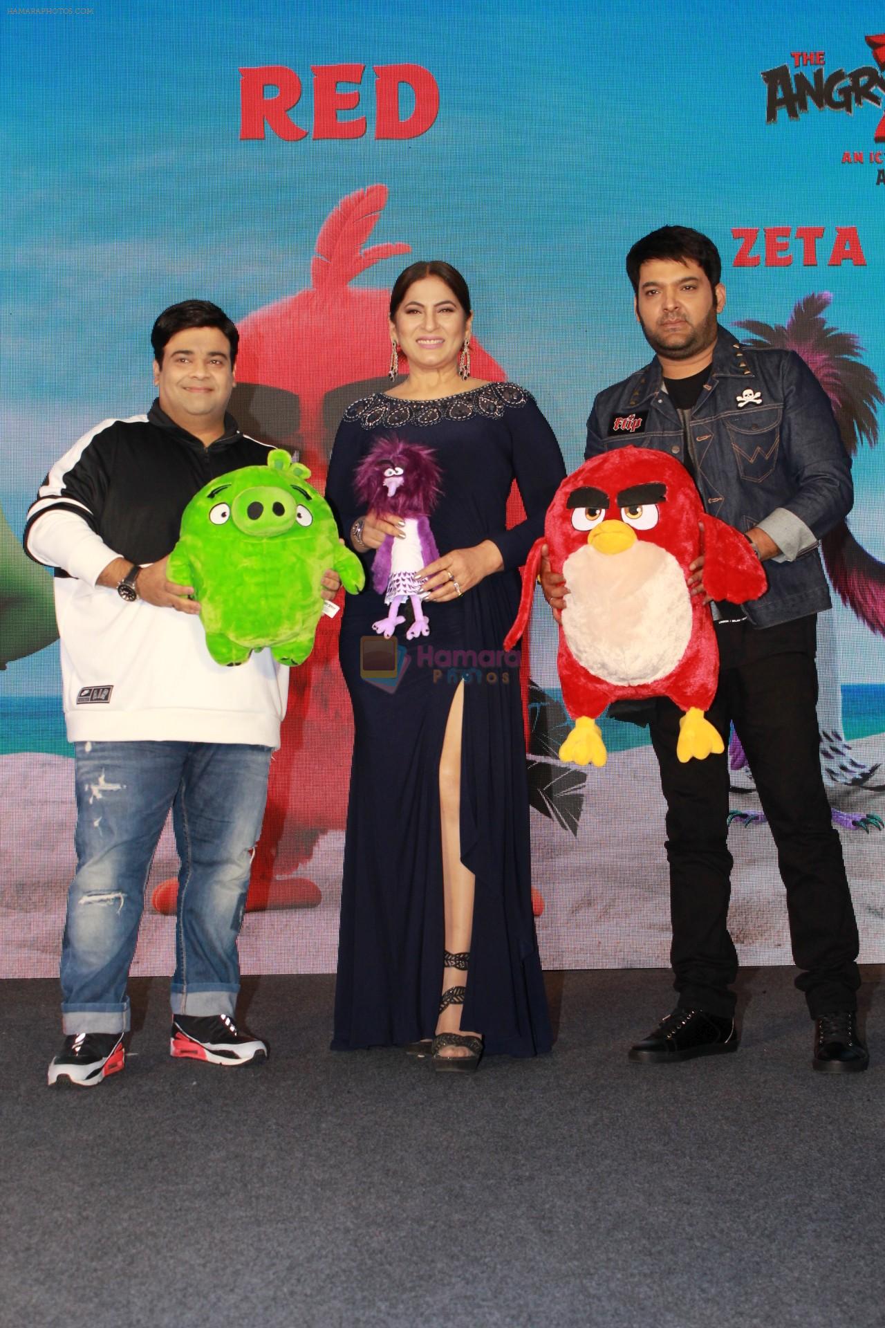 Kapil Sharma, Archana Puran Singh, Kiku Sharda attend press meet of The Angry Birds Movie 2 on 19th Aug 2019