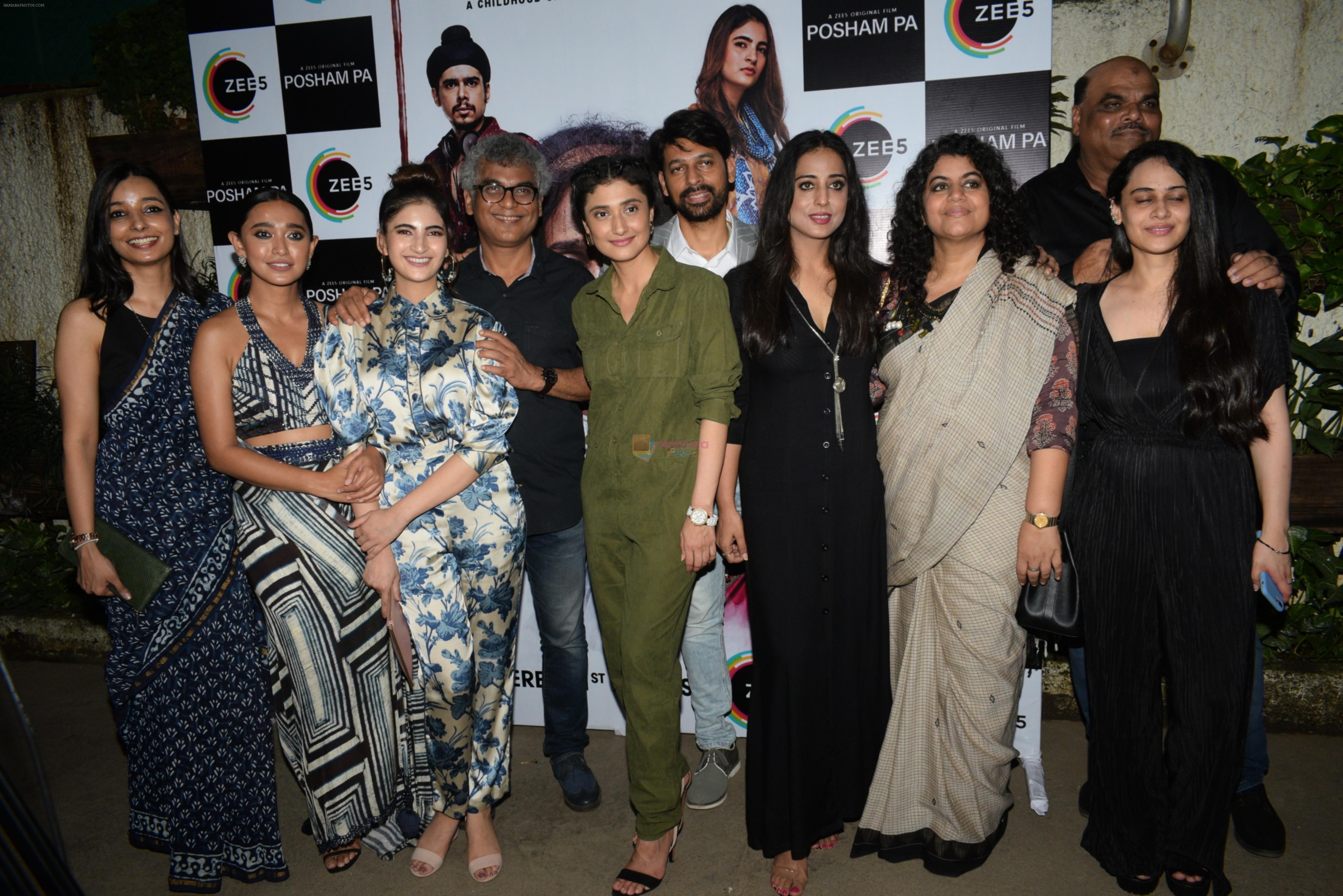 Mahie Gill, Ragini Khanna, Sayani Gupta, Shivani Raghuvanshi at the Screening of Posham PA in sunny sound juhu on 20th Aug 2019