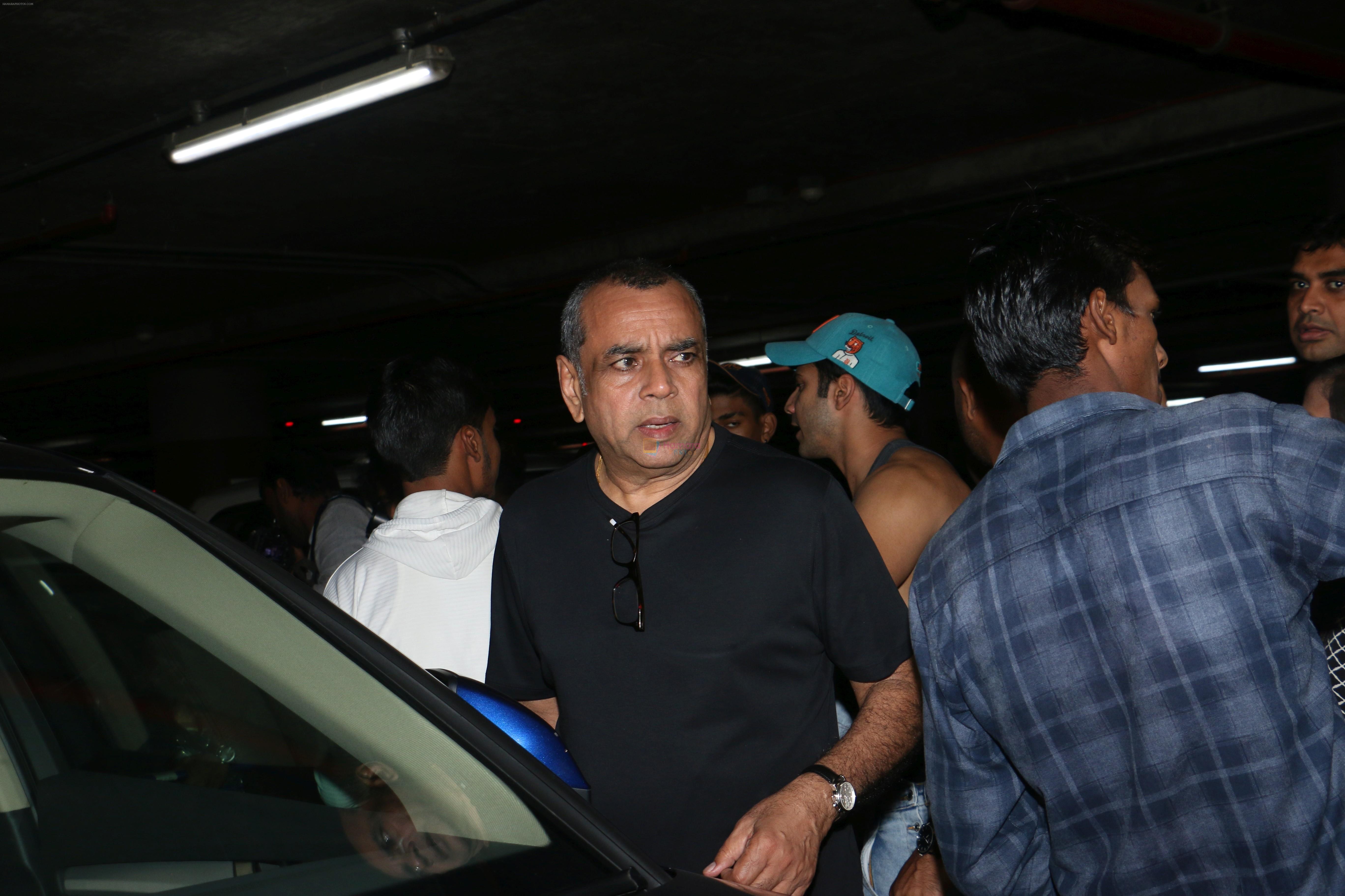 Paresh Rawal spotted at airport on 20th Aug 2019