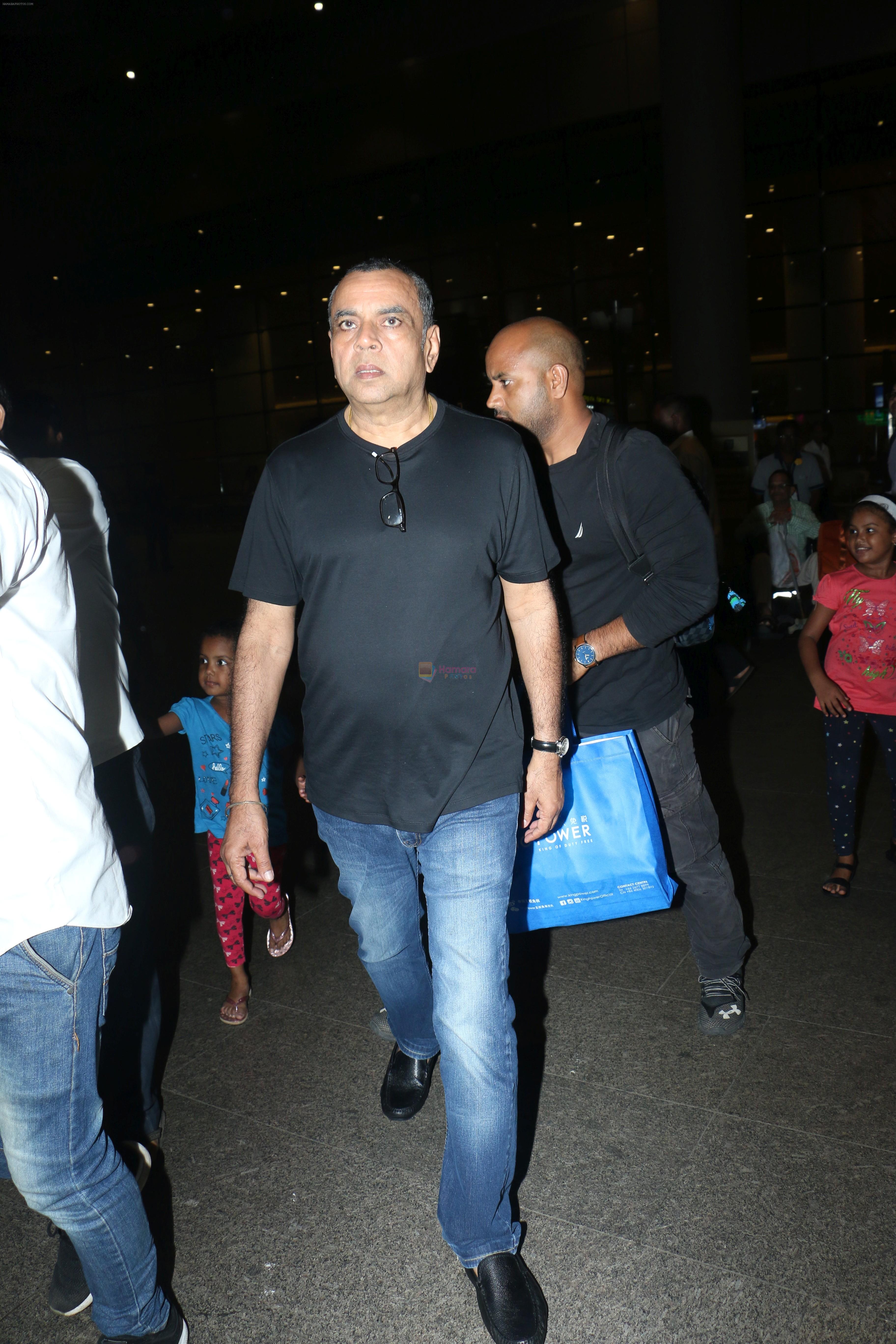 Paresh Rawal spotted at airport on 20th Aug 2019